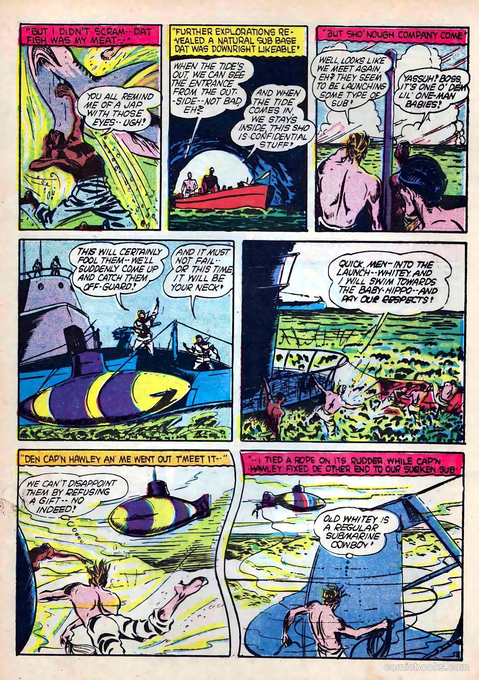 Captain Triumph Comics #9 (1948) — page 47 of 69