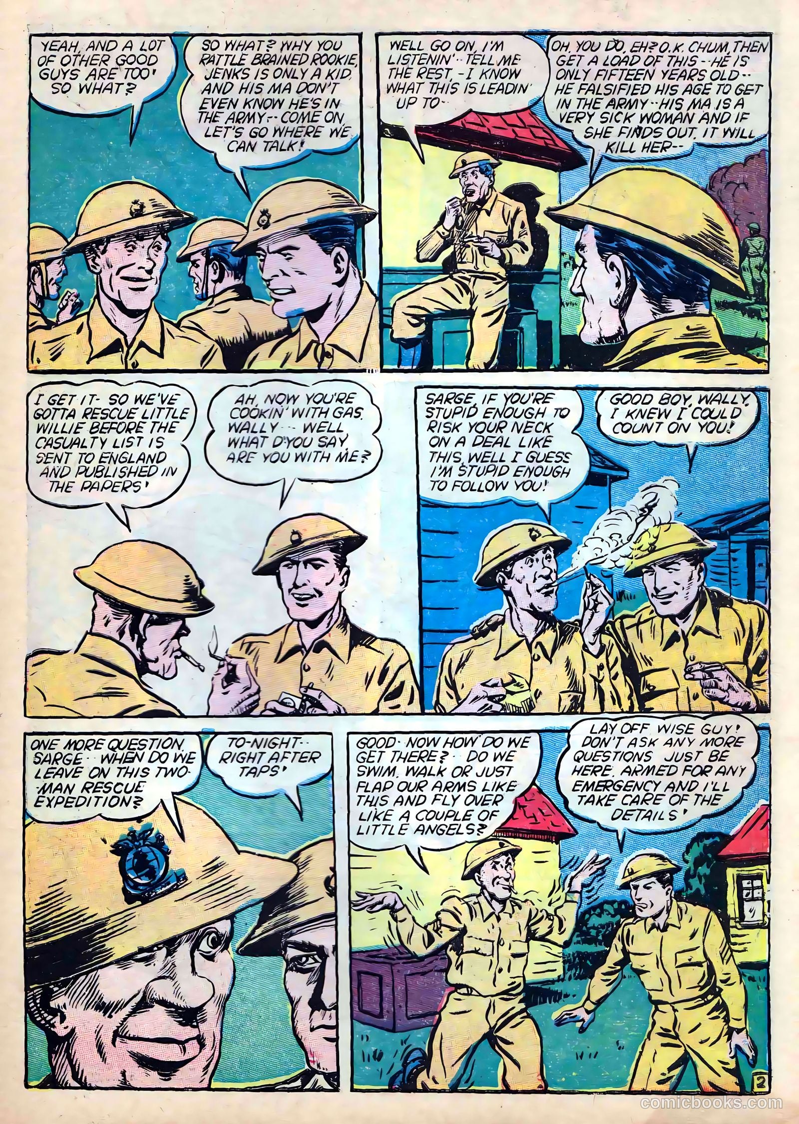 Captain Triumph Comics #9 (1948) — page 51 of 69