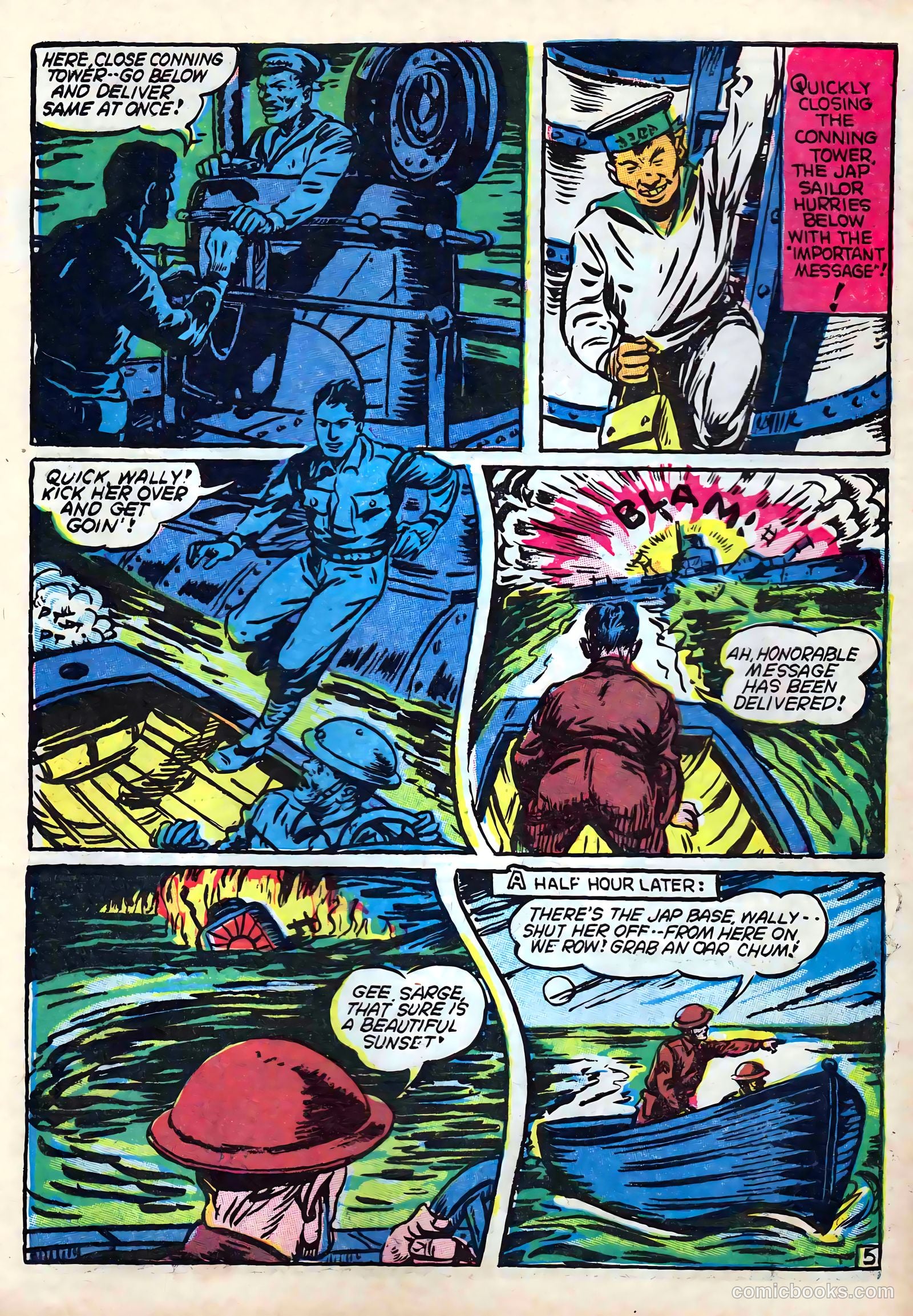Captain Triumph Comics #9 (1948) — page 54 of 69
