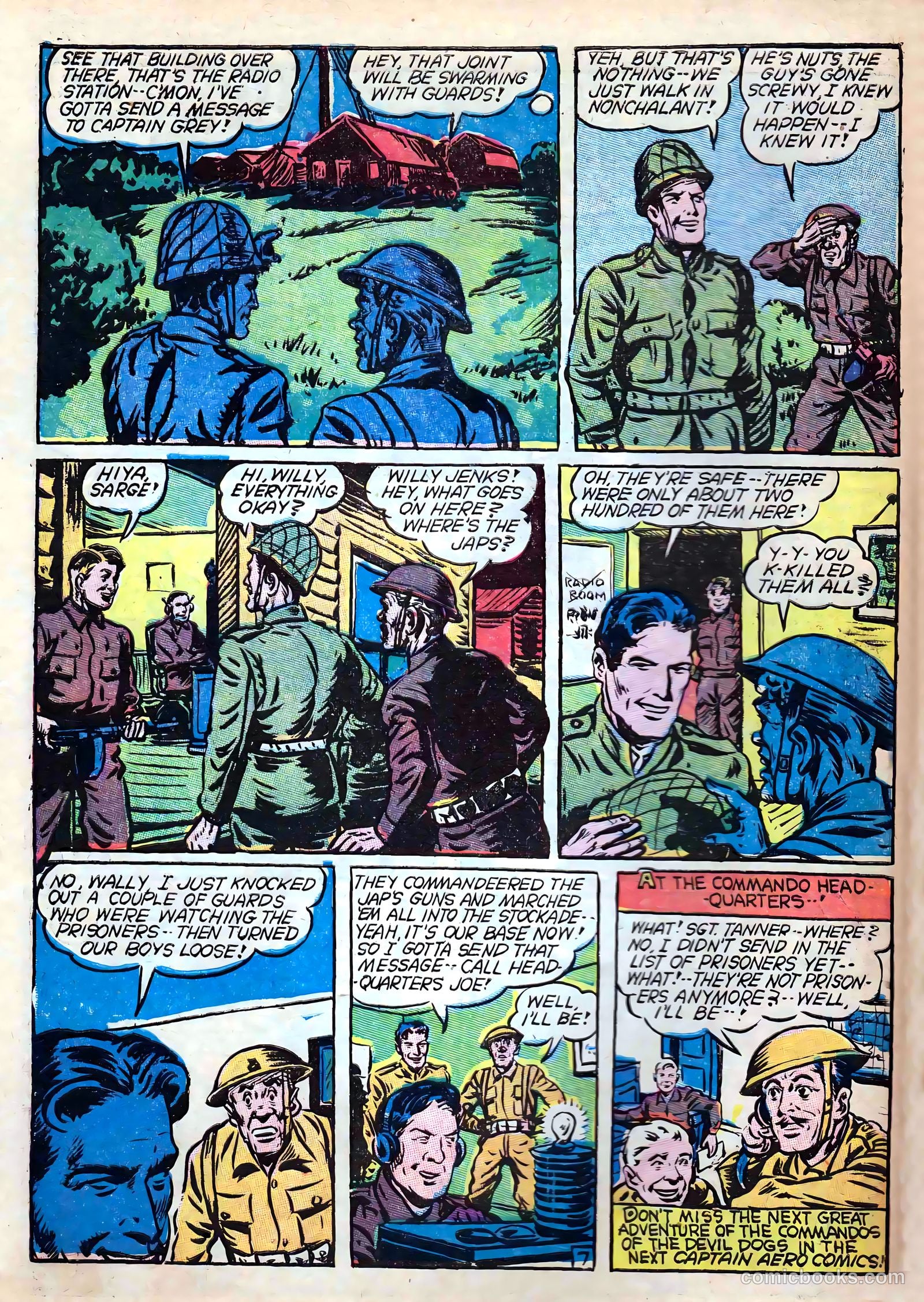 Captain Triumph Comics #9 (1948) — page 56 of 69