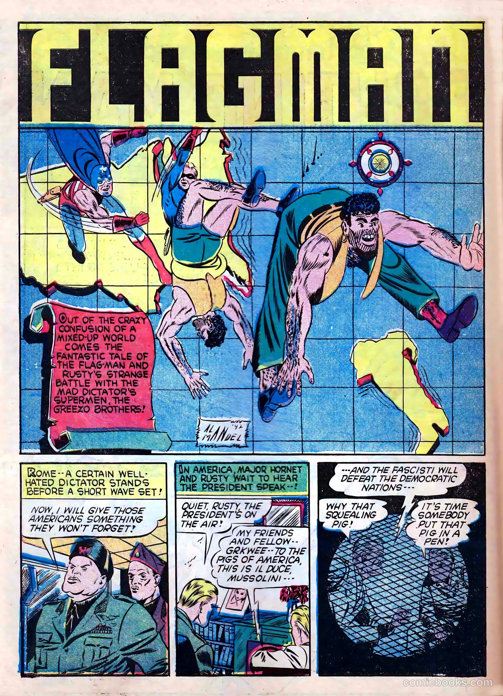 Captain Triumph Comics #9 (1948) — page 58 of 69