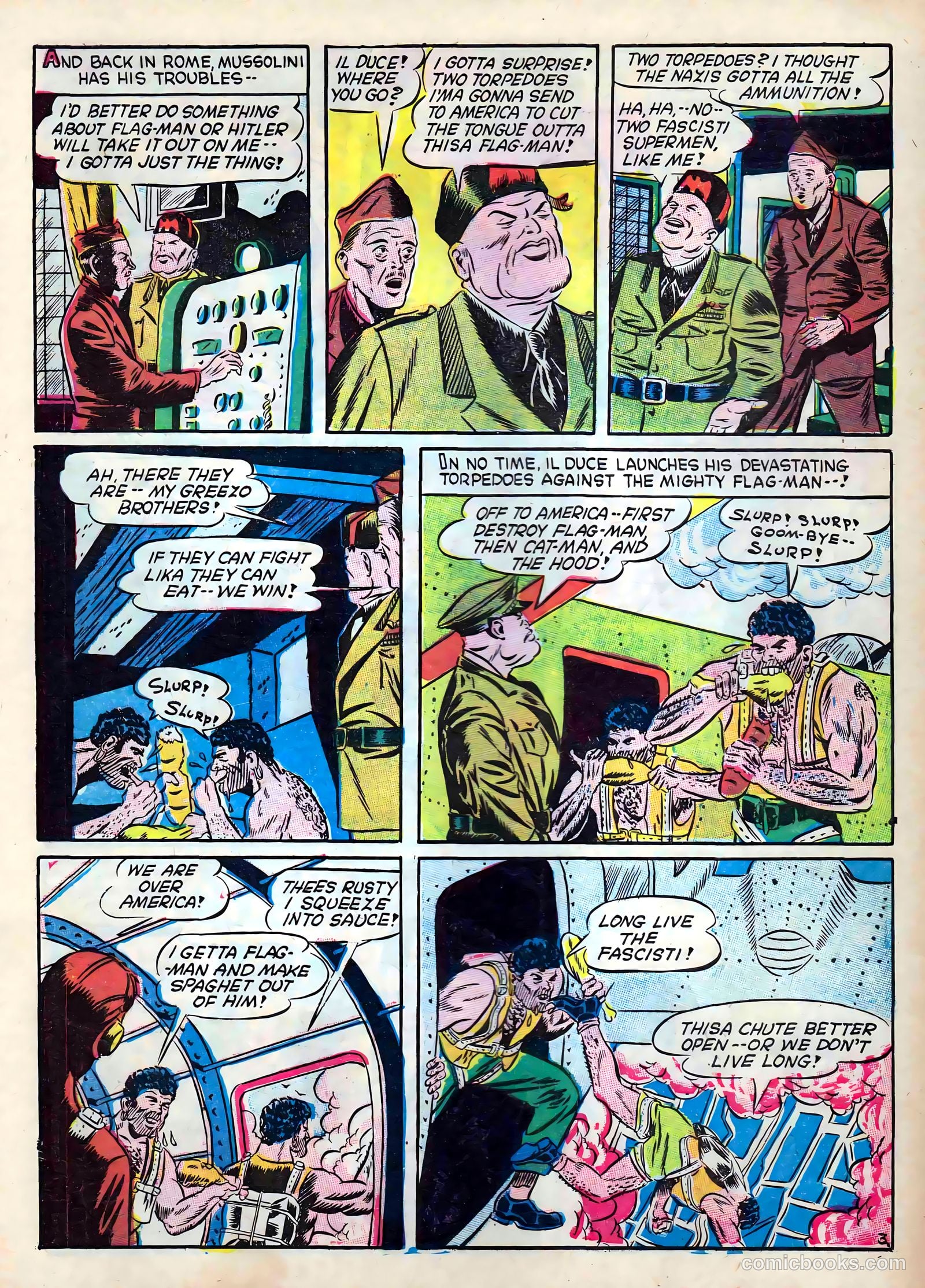 Captain Triumph Comics #9 (1948) — page 60 of 69