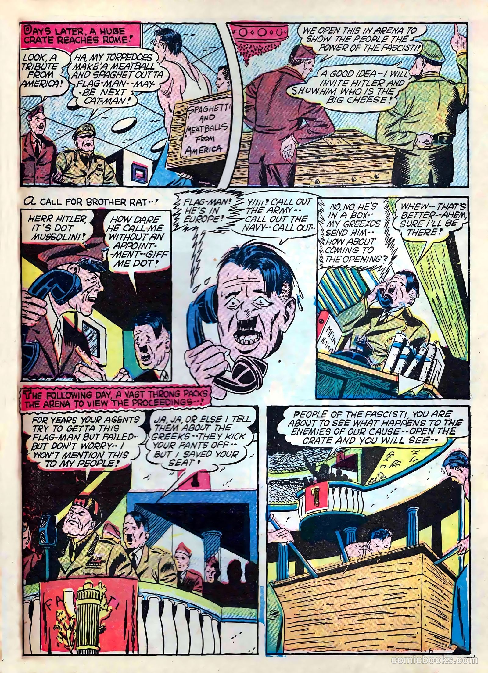 Captain Triumph Comics #9 (1948) — page 63 of 69