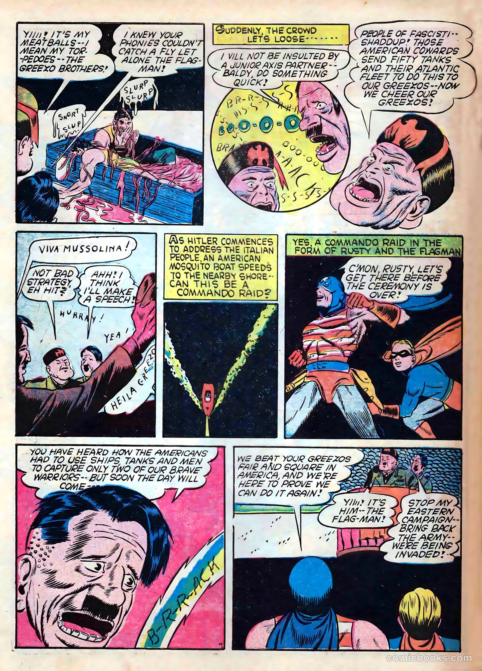 Captain Triumph Comics #9 (1948) — page 64 of 69