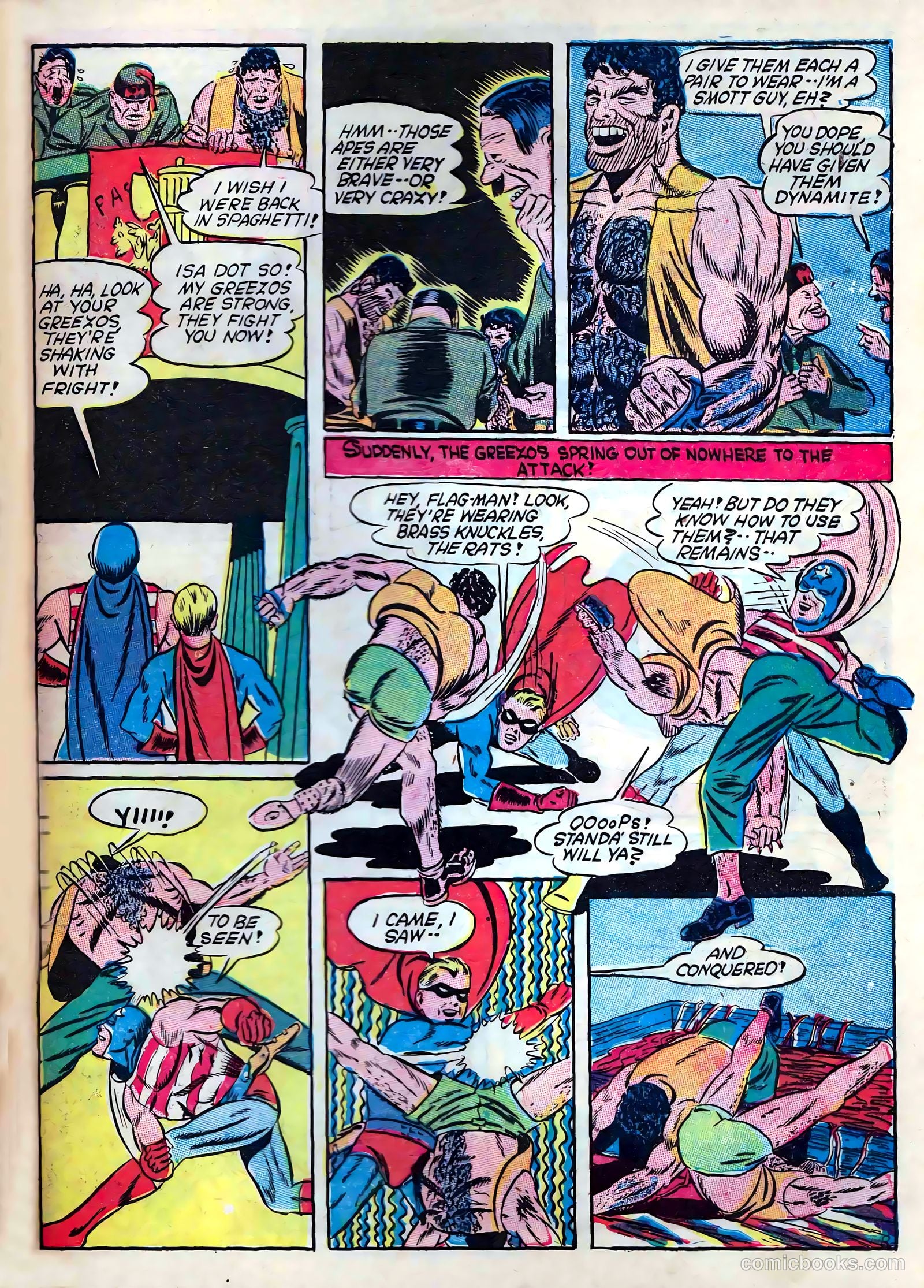 Captain Triumph Comics #9 (1948) — page 65 of 69