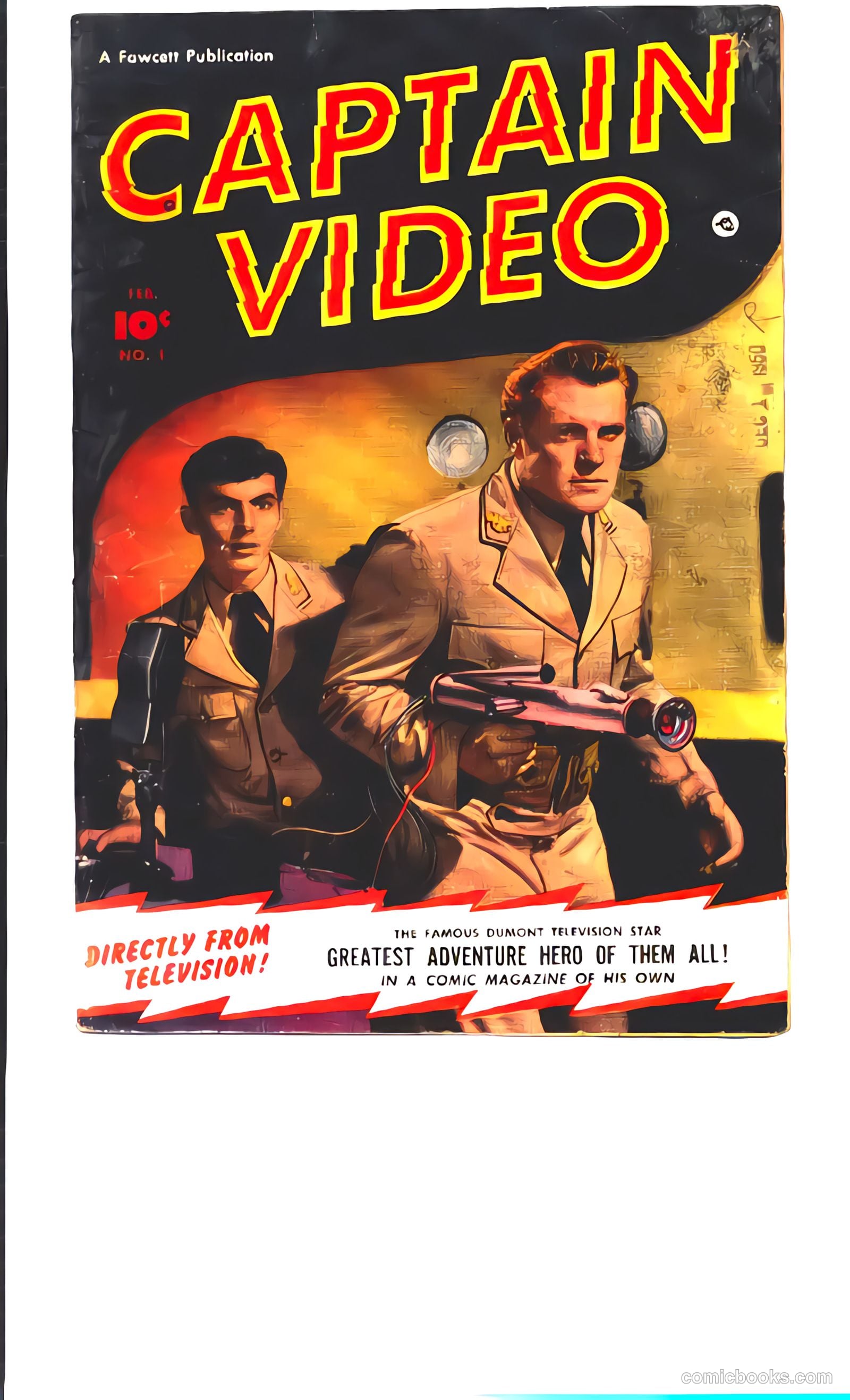 Captain Video #1 cover