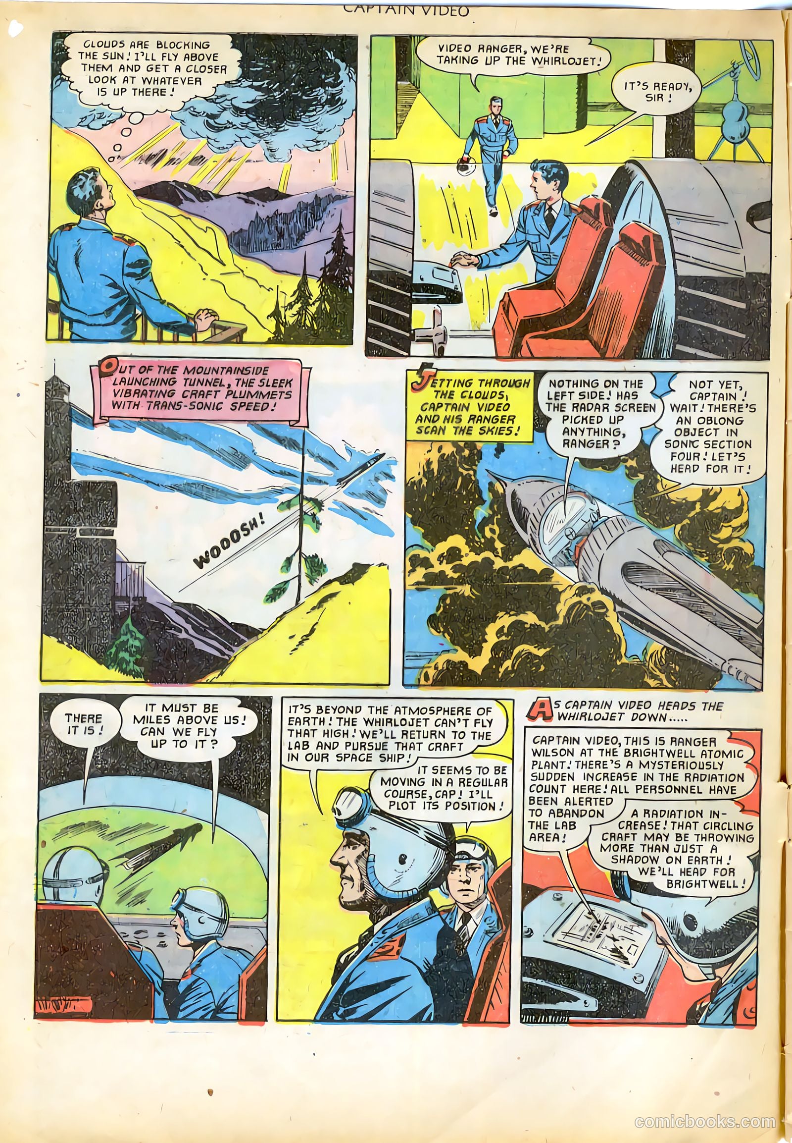Captain Video #5 (1952, L. Miller & Son) — page 4 of 36