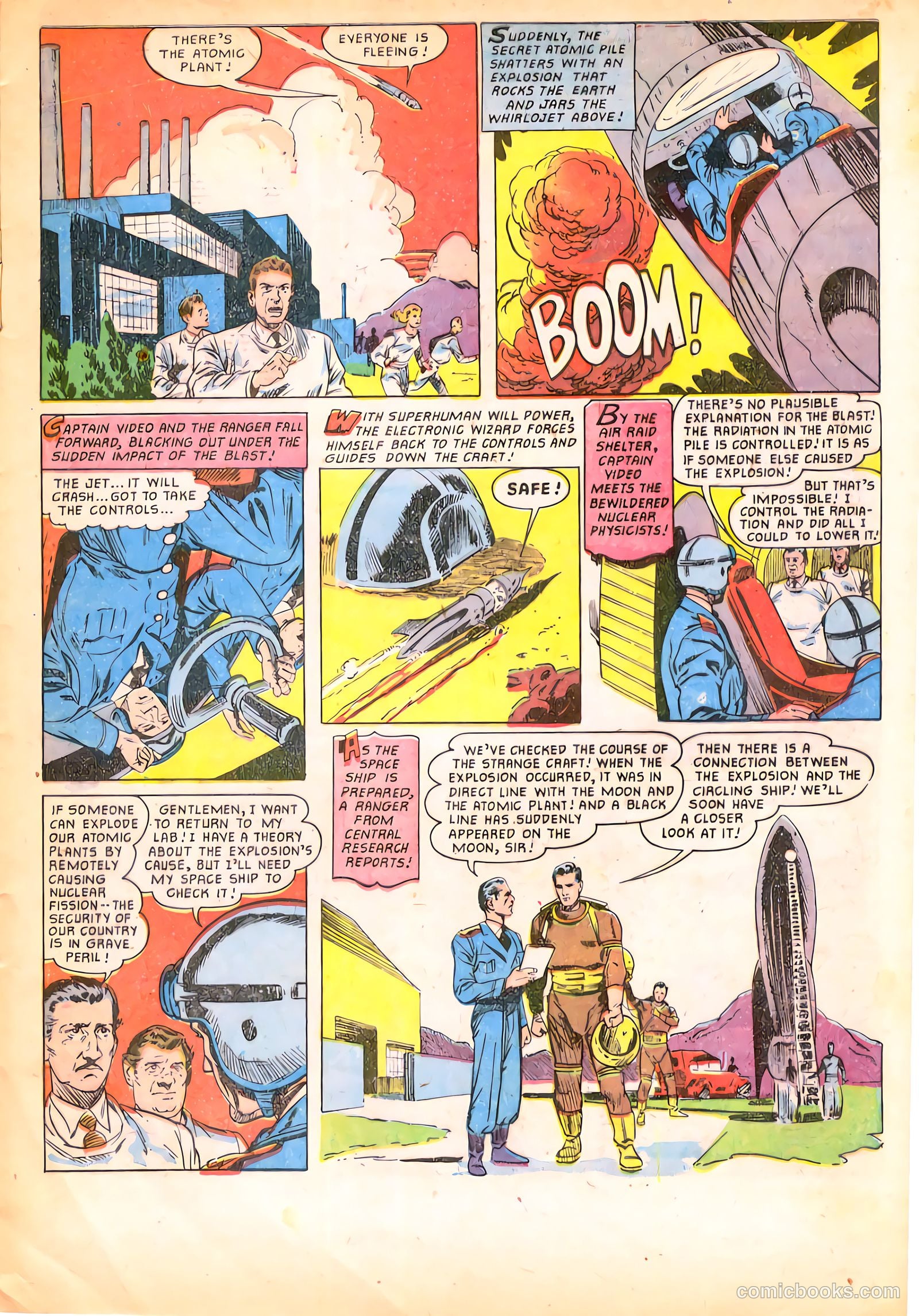 Captain Video #5 (1952, L. Miller & Son) — page 5 of 36