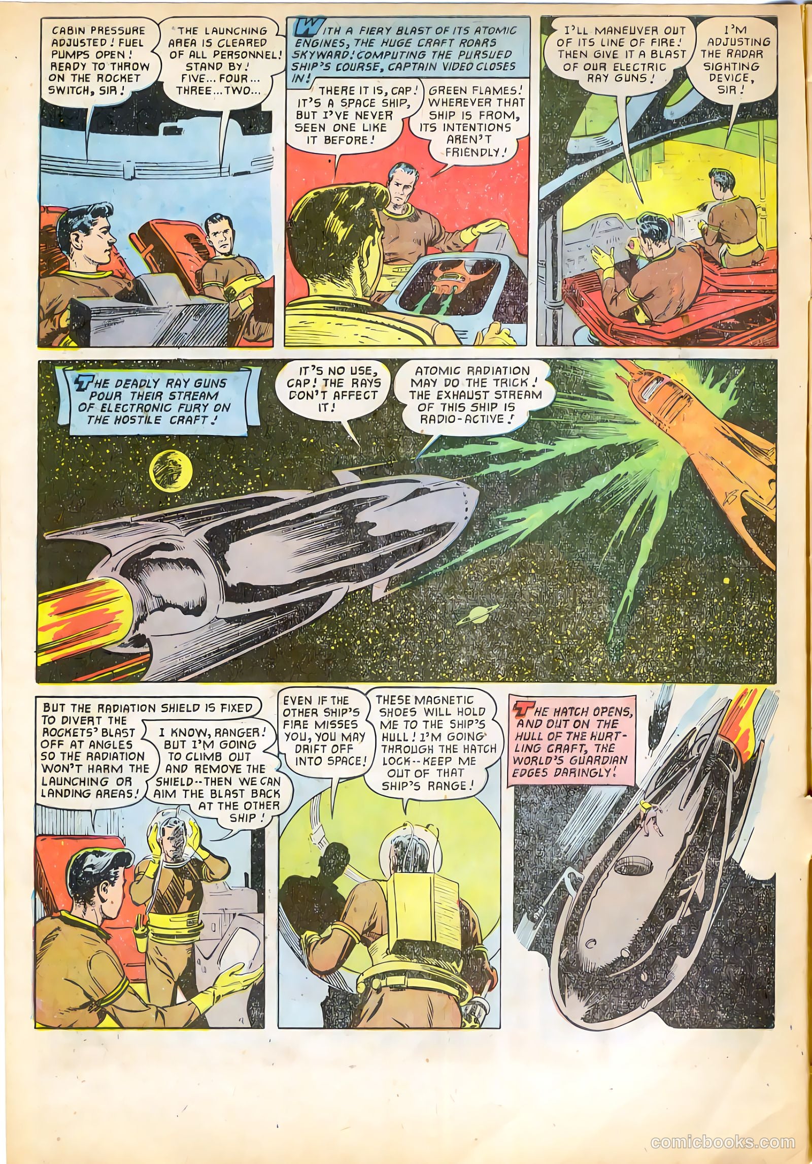 Captain Video #5 (1952, L. Miller & Son) — page 6 of 36