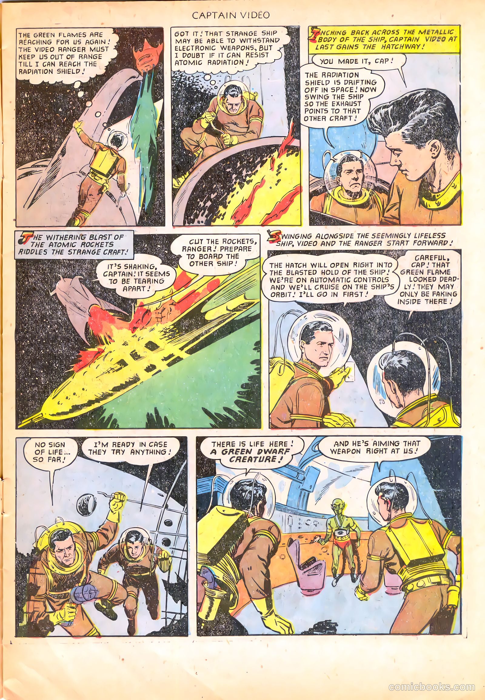Captain Video #5 (1952, L. Miller & Son) — page 7 of 36
