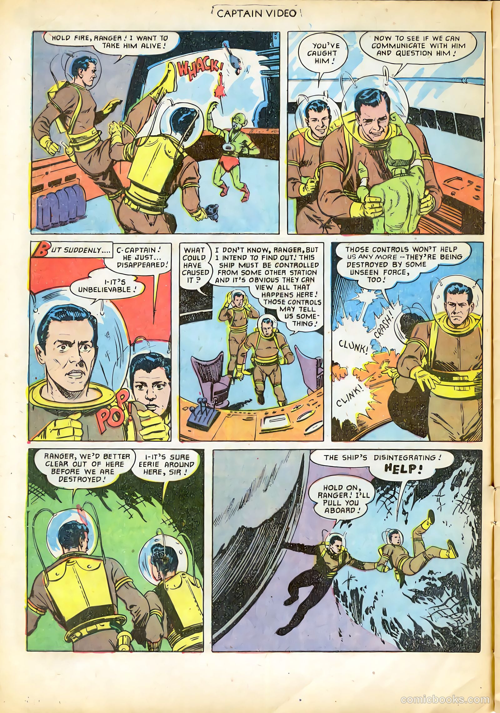 Captain Video #5 (1952, L. Miller & Son) — page 8 of 36