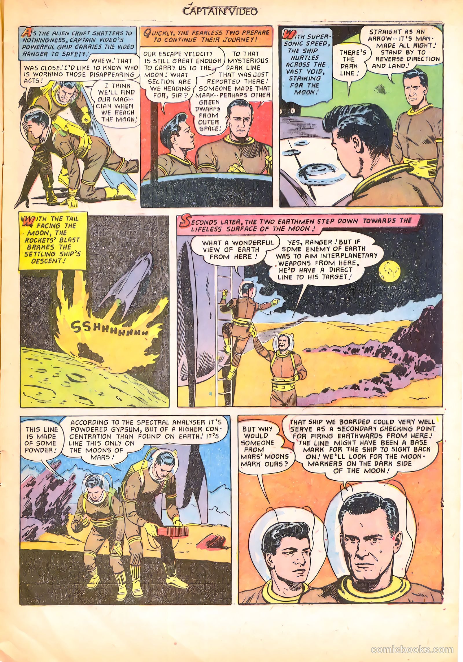 Captain Video #5 (1952, L. Miller & Son) — page 9 of 36