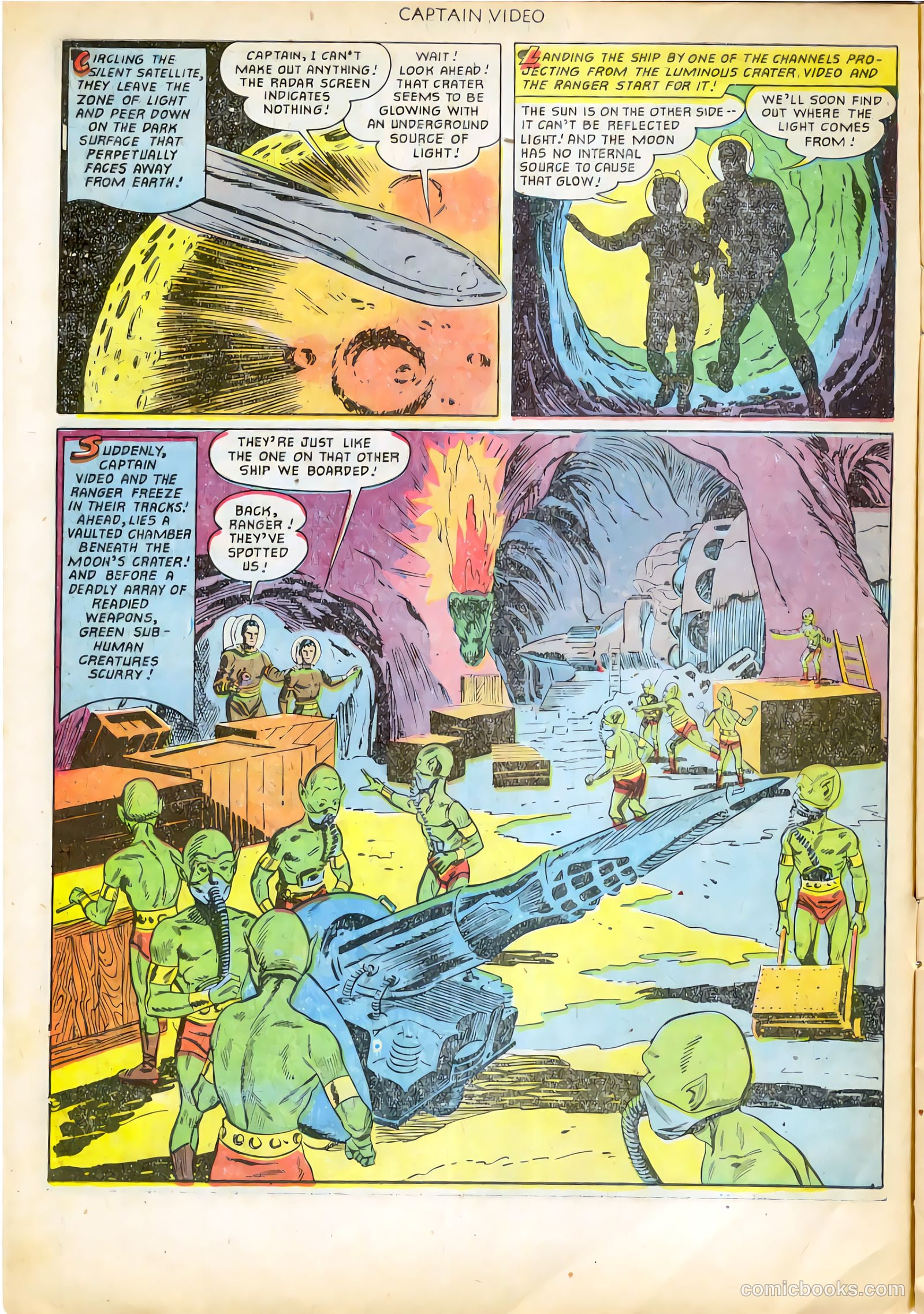 Captain Video #5 (1952, L. Miller & Son) — page 10 of 36