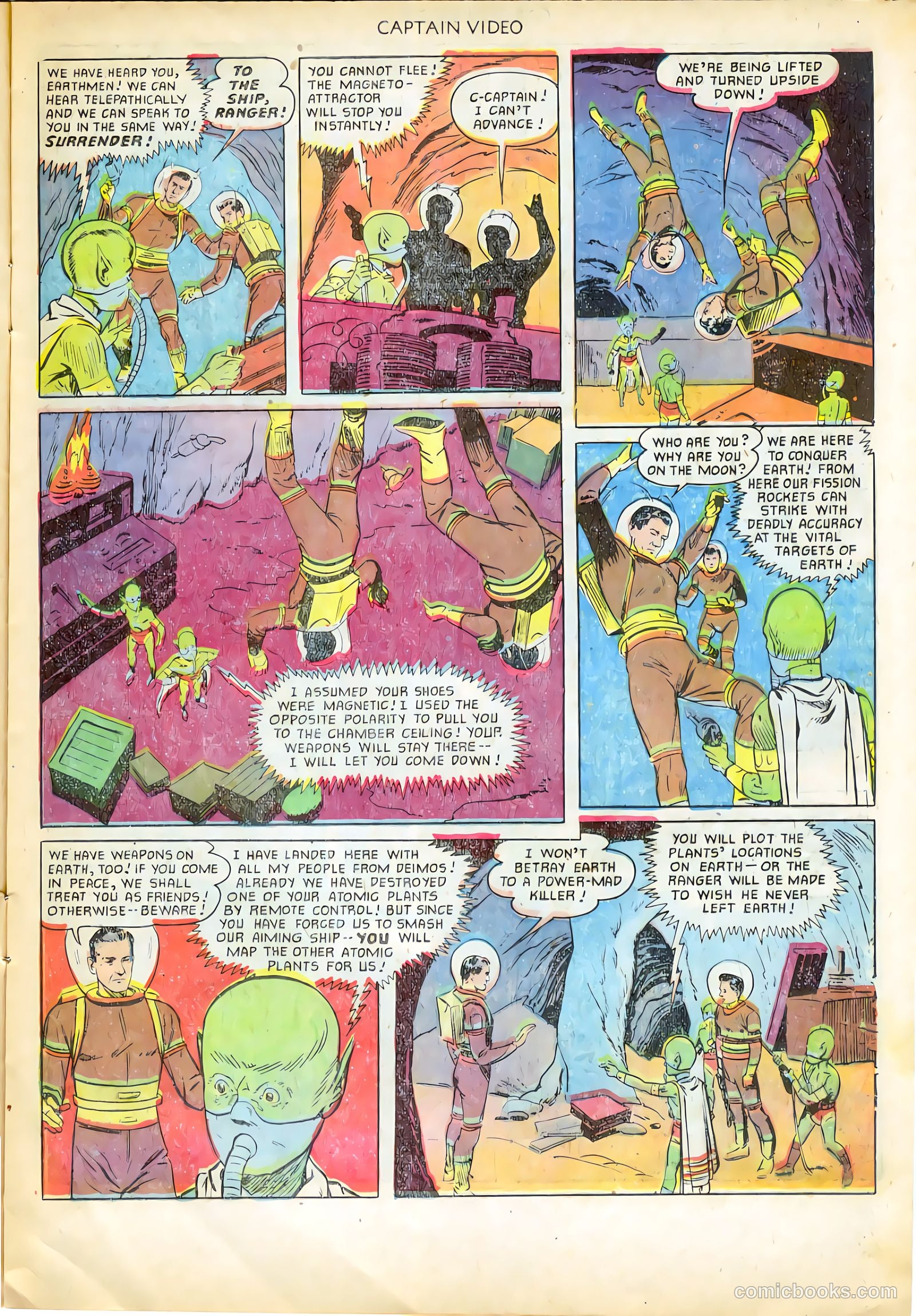 Captain Video #5 (1952, L. Miller & Son) — page 11 of 36