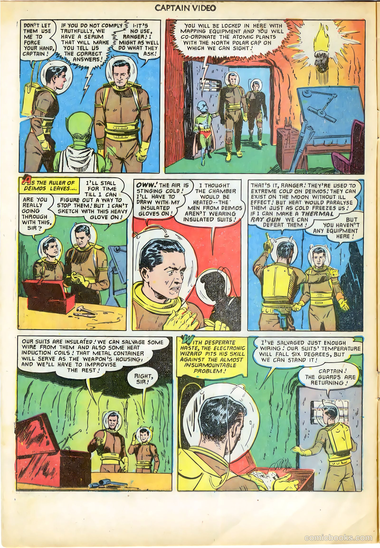 Captain Video #5 (1952, L. Miller & Son) — page 12 of 36
