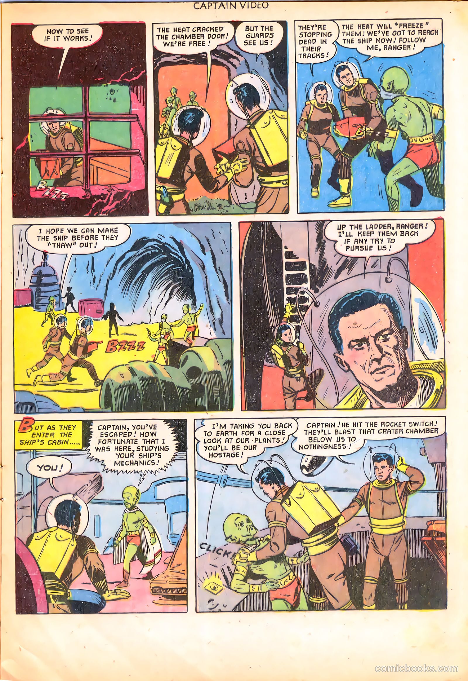 Captain Video #5 (1952, L. Miller & Son) — page 13 of 36