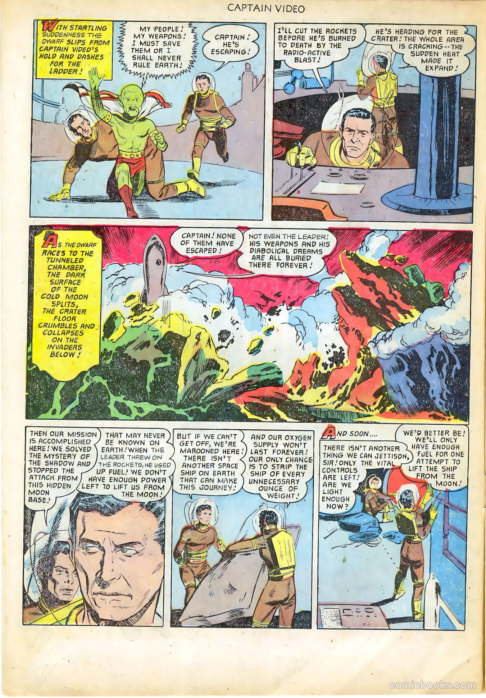 Captain Video #5 (1952, L. Miller & Son) — page 14 of 36