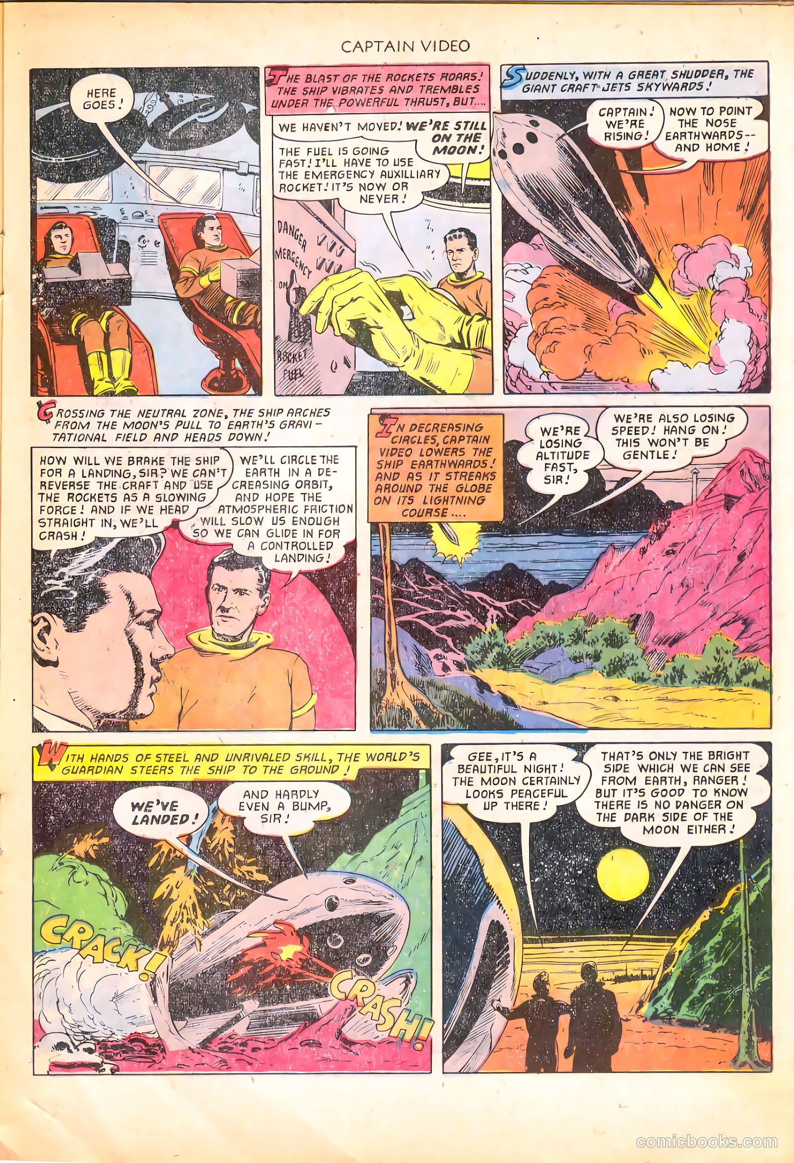 Captain Video #5 (1952, L. Miller & Son) — page 15 of 36