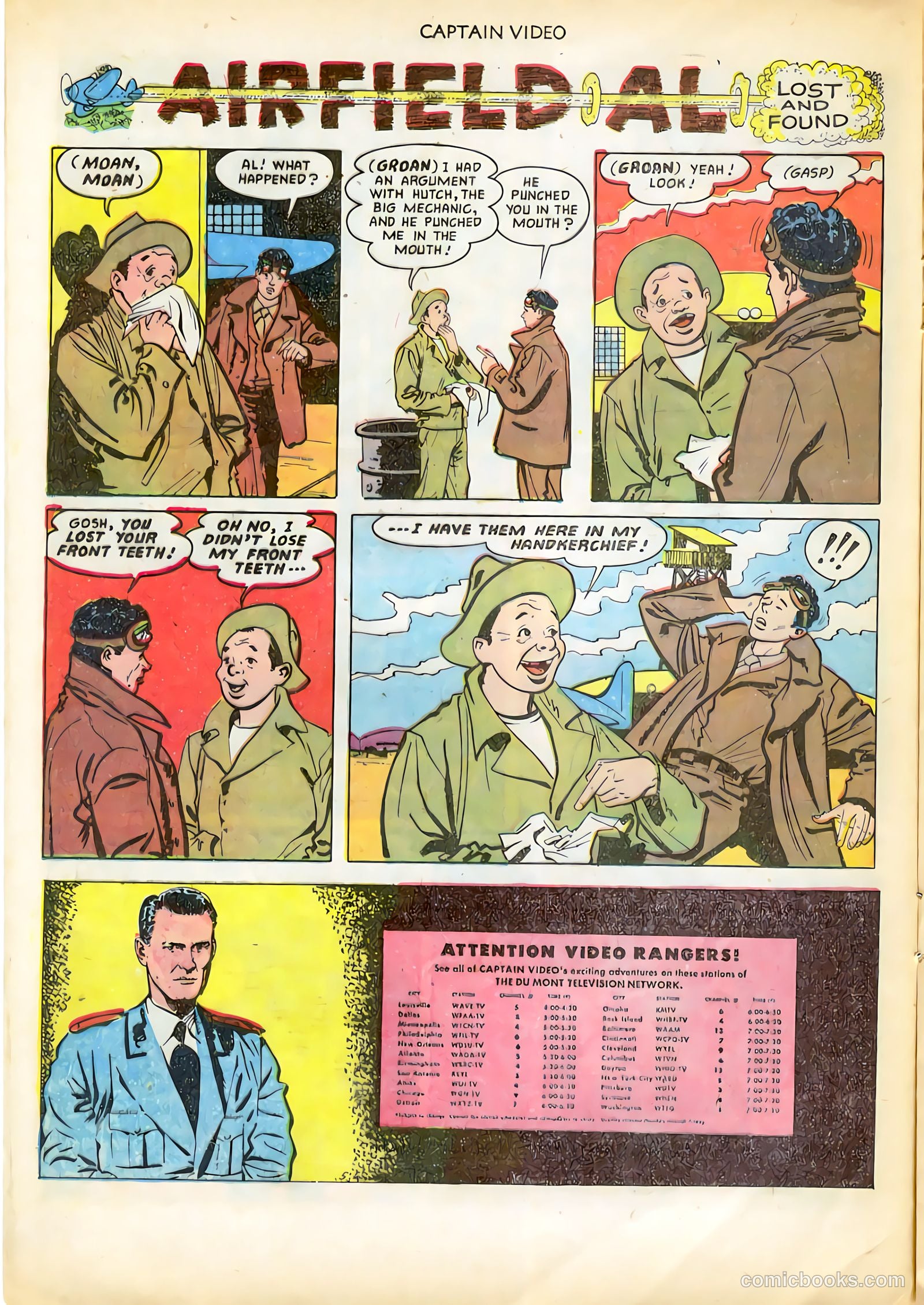 Captain Video #5 (1952, L. Miller & Son) — page 16 of 36