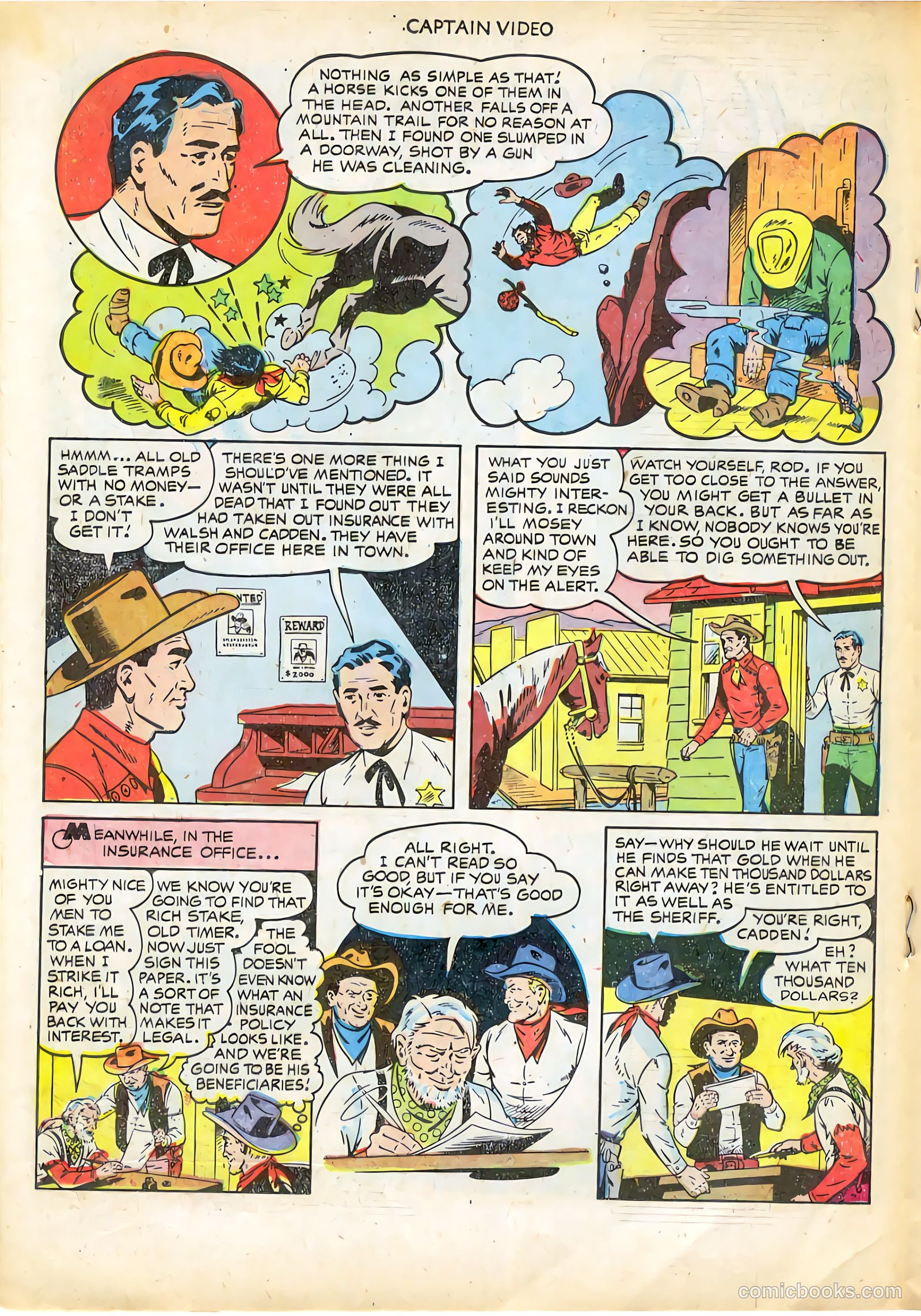 Captain Video #5 (1952, L. Miller & Son) — page 18 of 36
