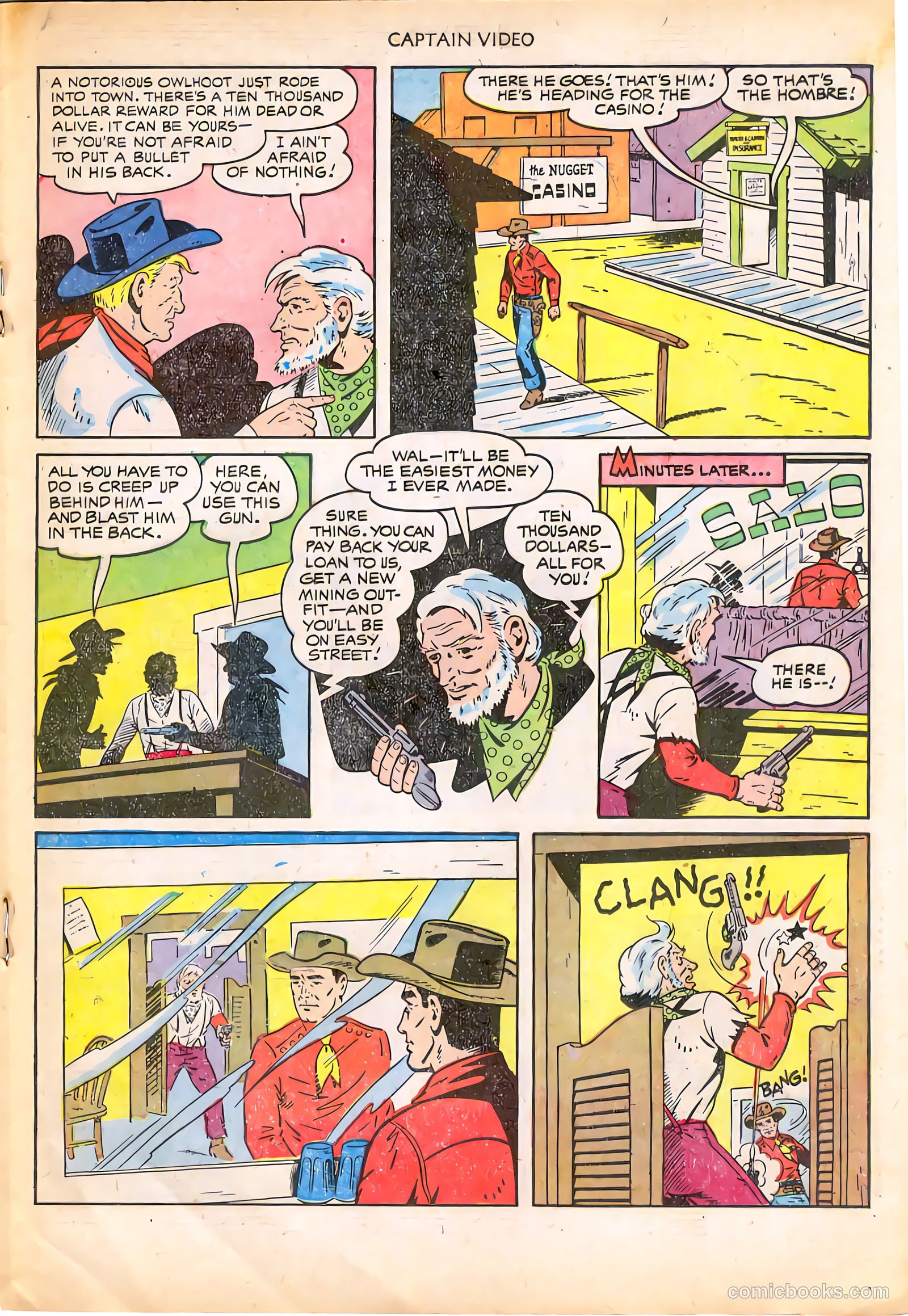 Captain Video #5 (1952, L. Miller & Son) — page 19 of 36