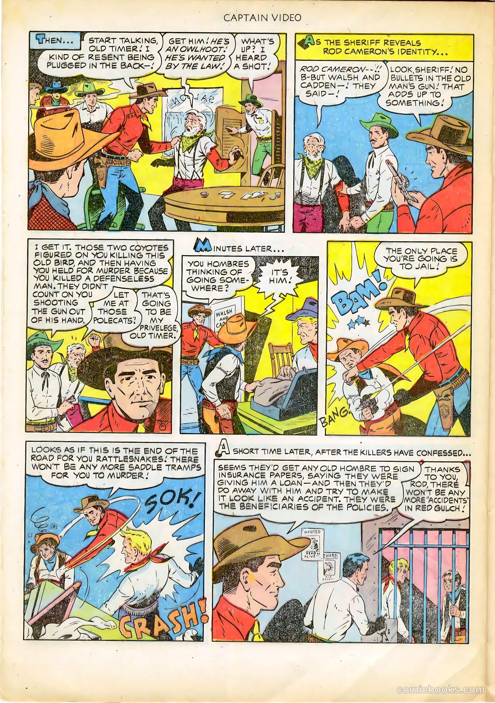 Captain Video #5 (1952, L. Miller & Son) — page 20 of 36