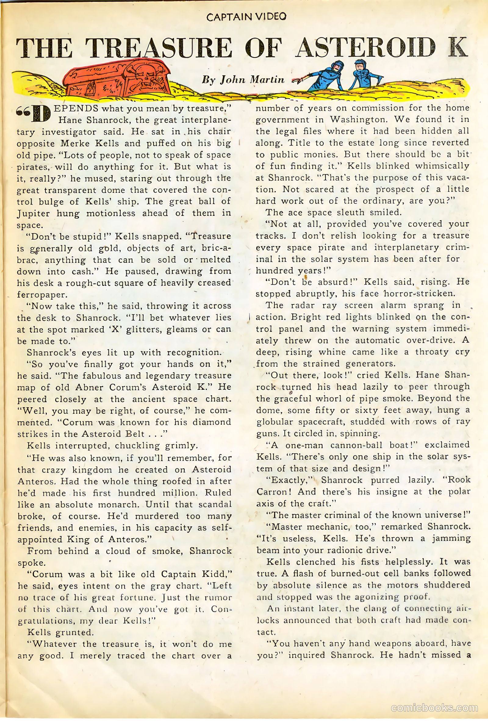 Captain Video #5 (1952, L. Miller & Son) — page 21 of 36