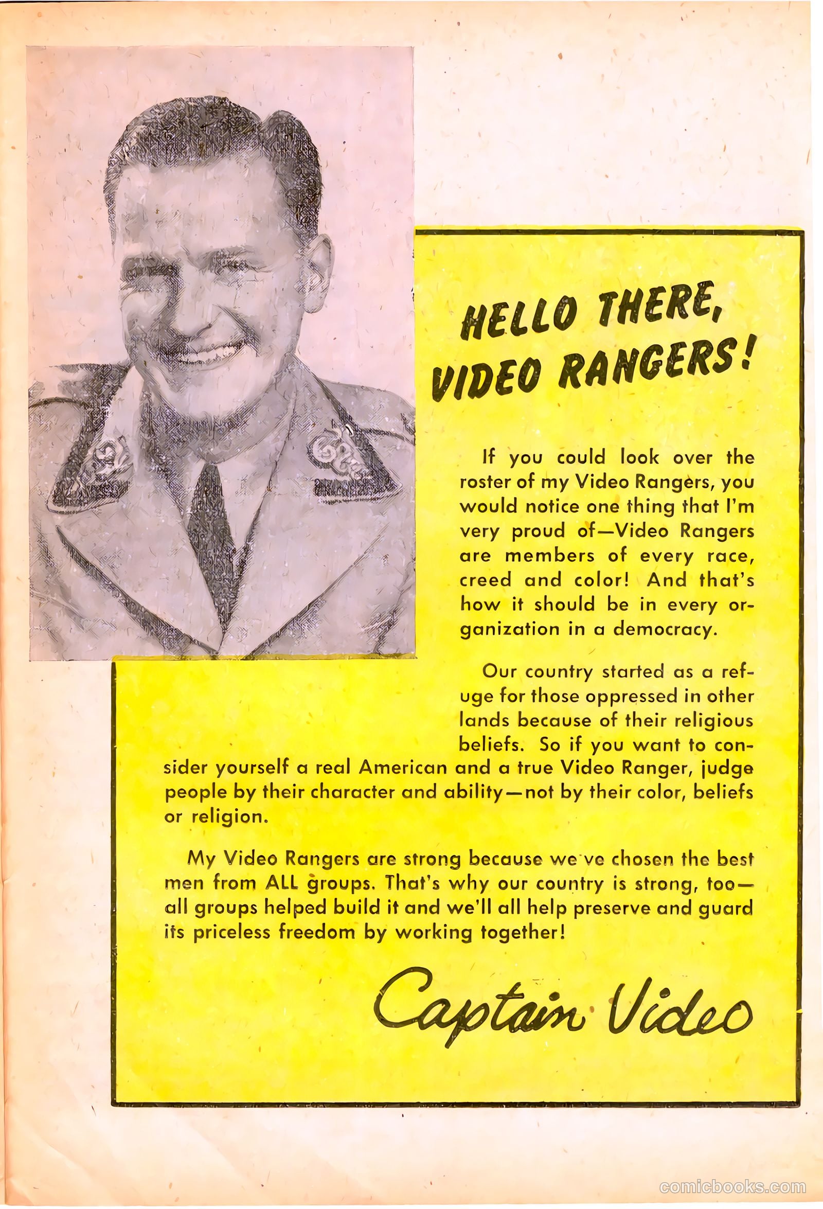 Captain Video #5 (1952, L. Miller & Son) — page 23 of 36