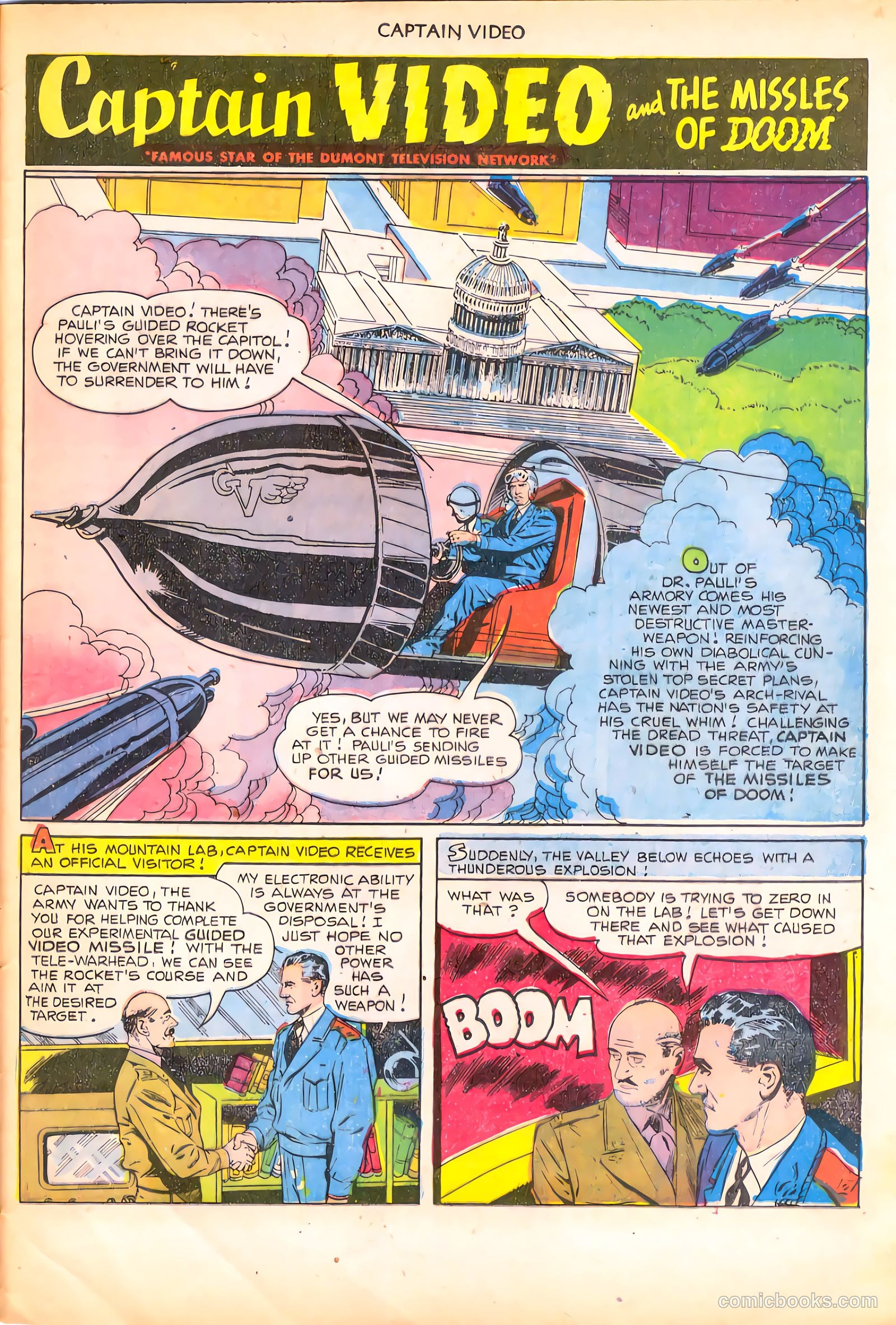 Captain Video #5 (1952, L. Miller & Son) — page 25 of 36