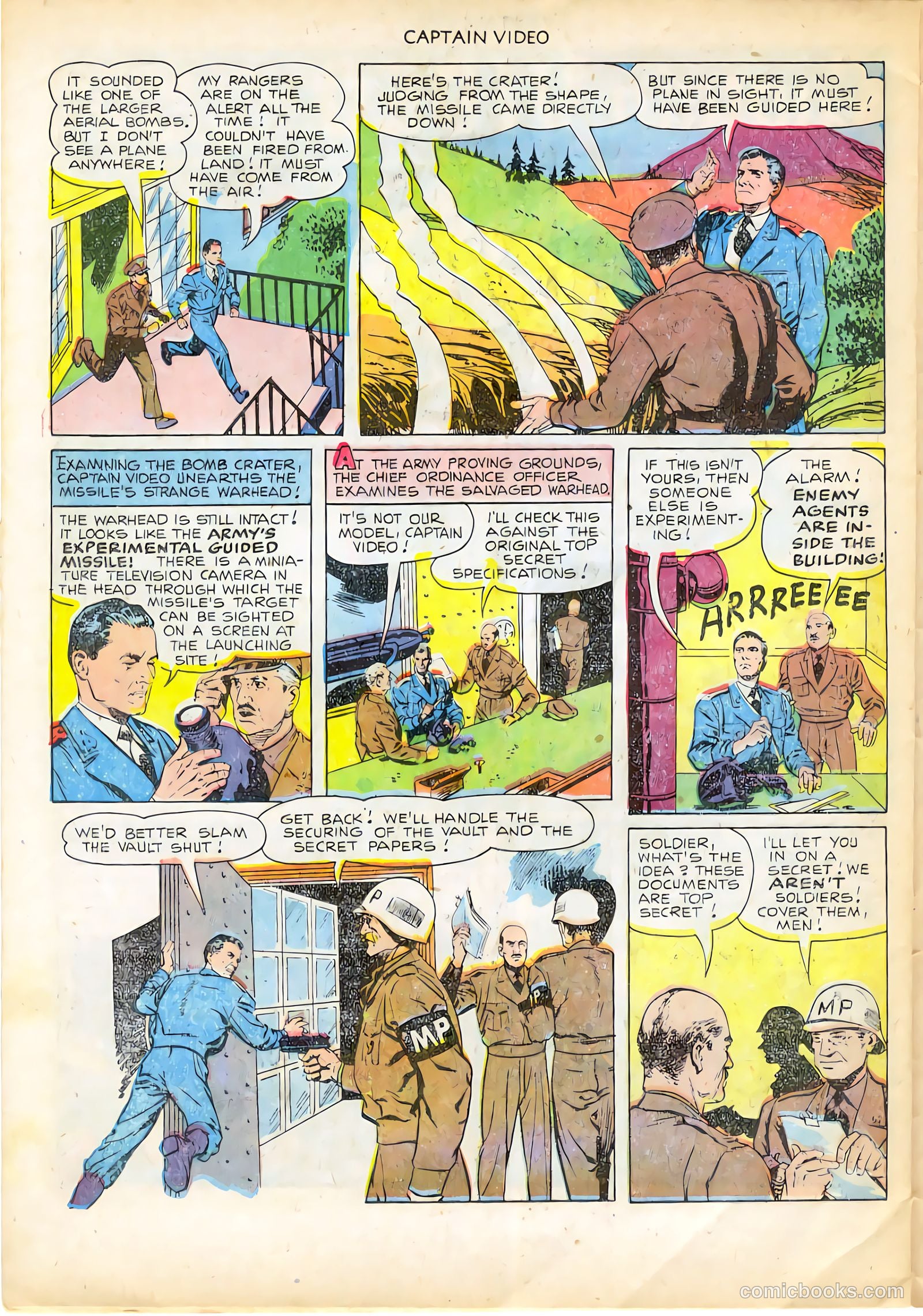 Captain Video #5 (1952, L. Miller & Son) — page 26 of 36