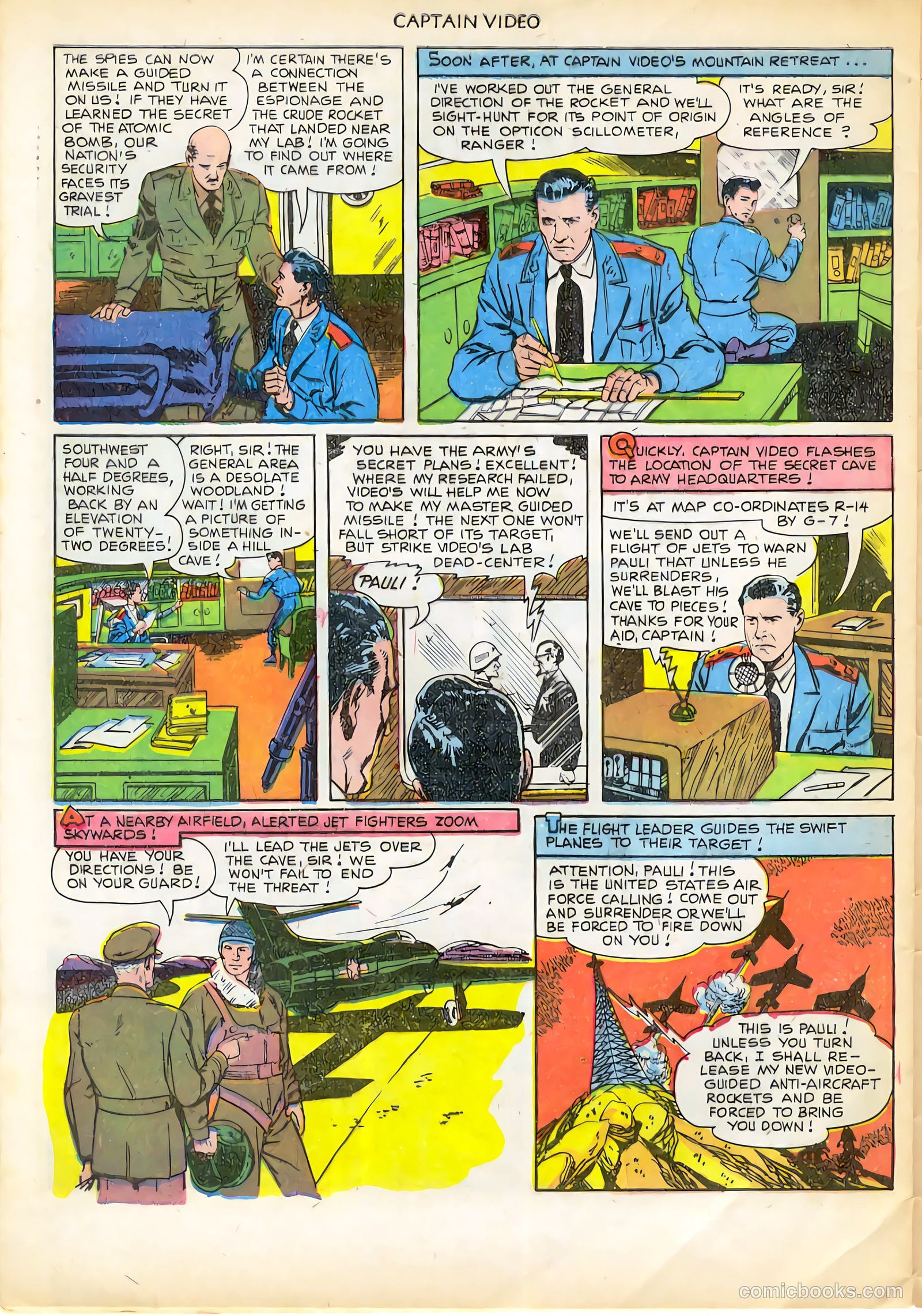 Captain Video #5 (1952, L. Miller & Son) — page 28 of 36