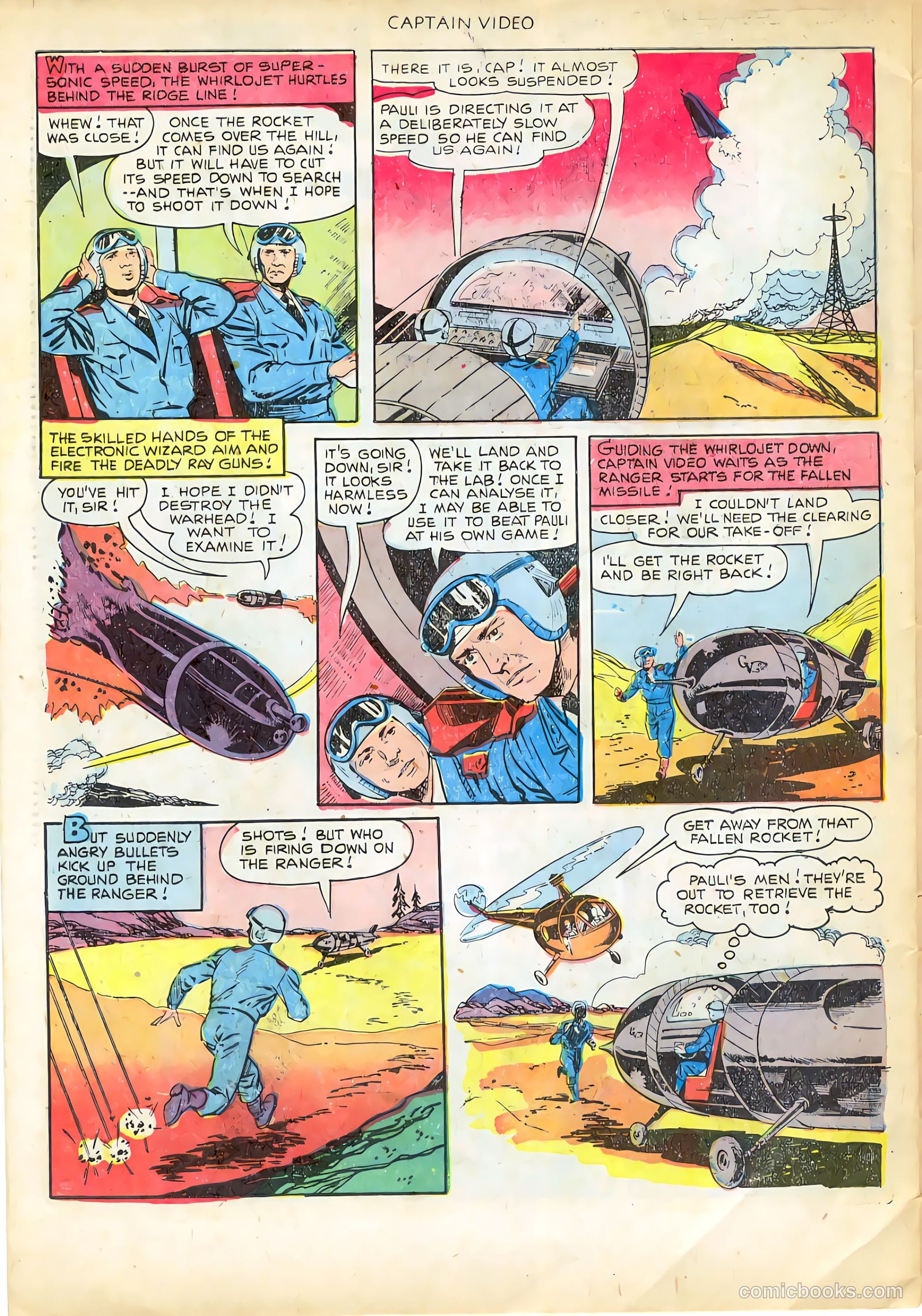 Captain Video #5 (1952, L. Miller & Son) — page 30 of 36