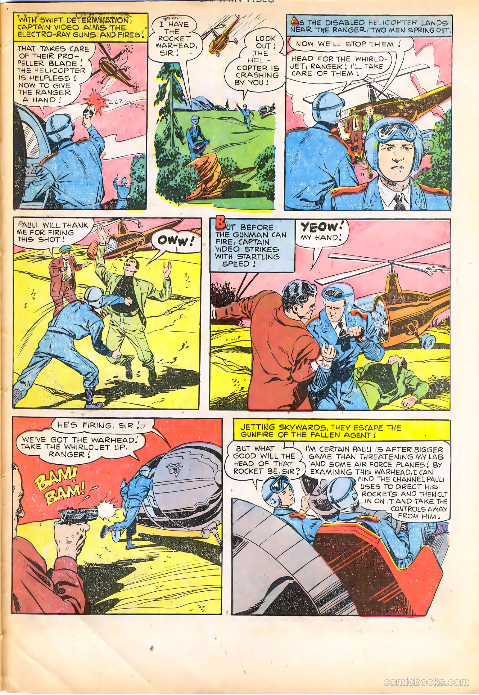 Captain Video #5 (1952, L. Miller & Son) — page 31 of 36