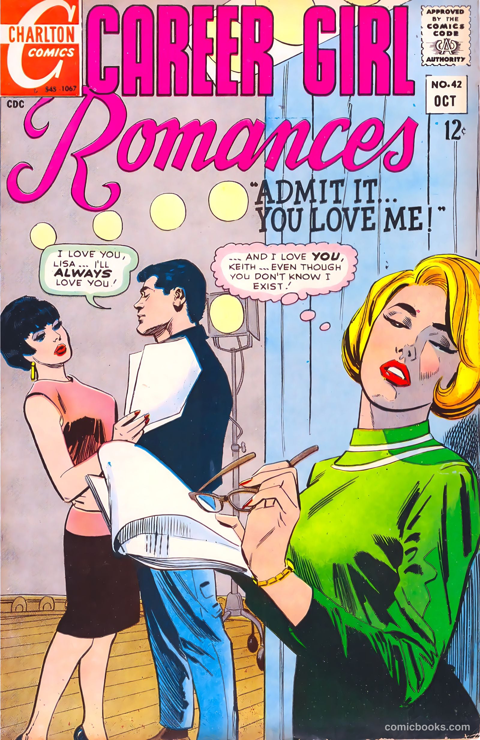 Career Girl Romances #42 cover
