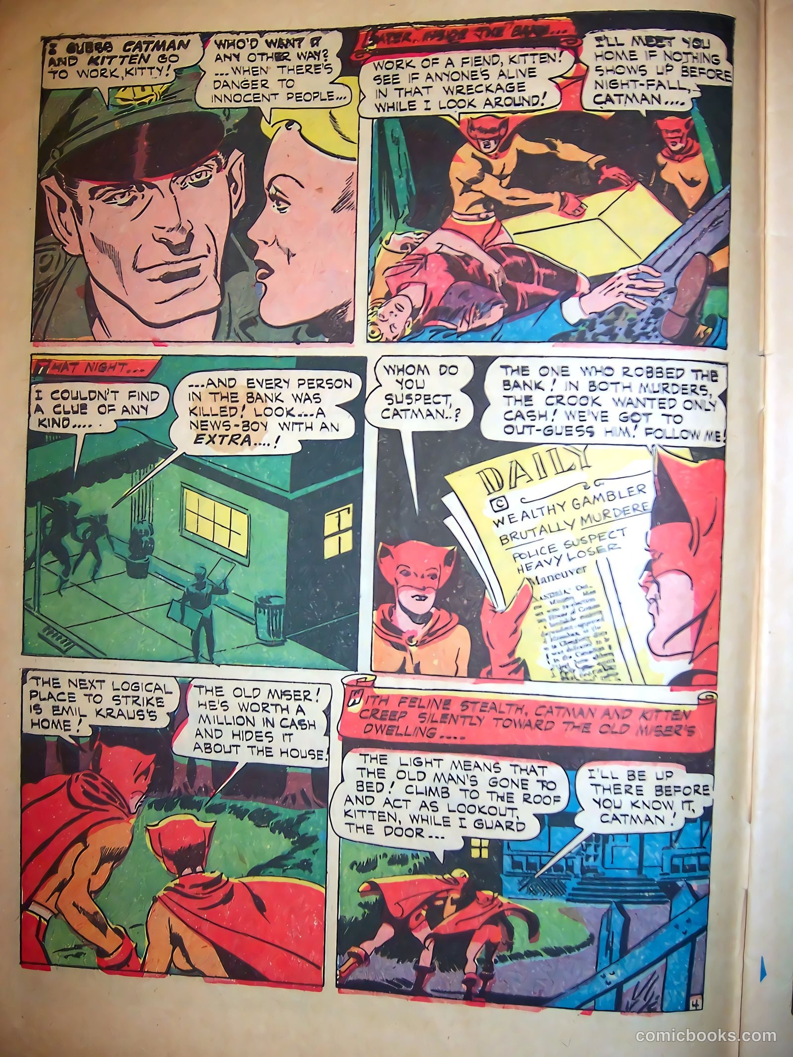 Cat-Man Comics #31 (1946) — page 5 of 45