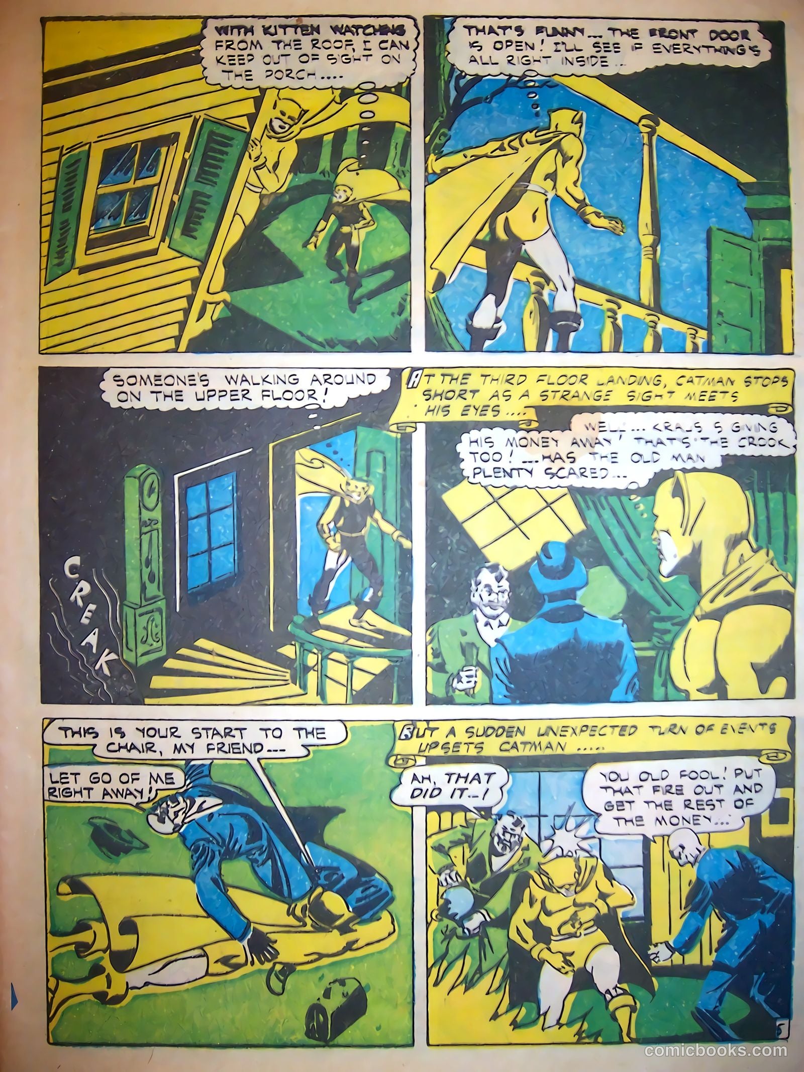 Cat-Man Comics #31 (1946) — page 6 of 45