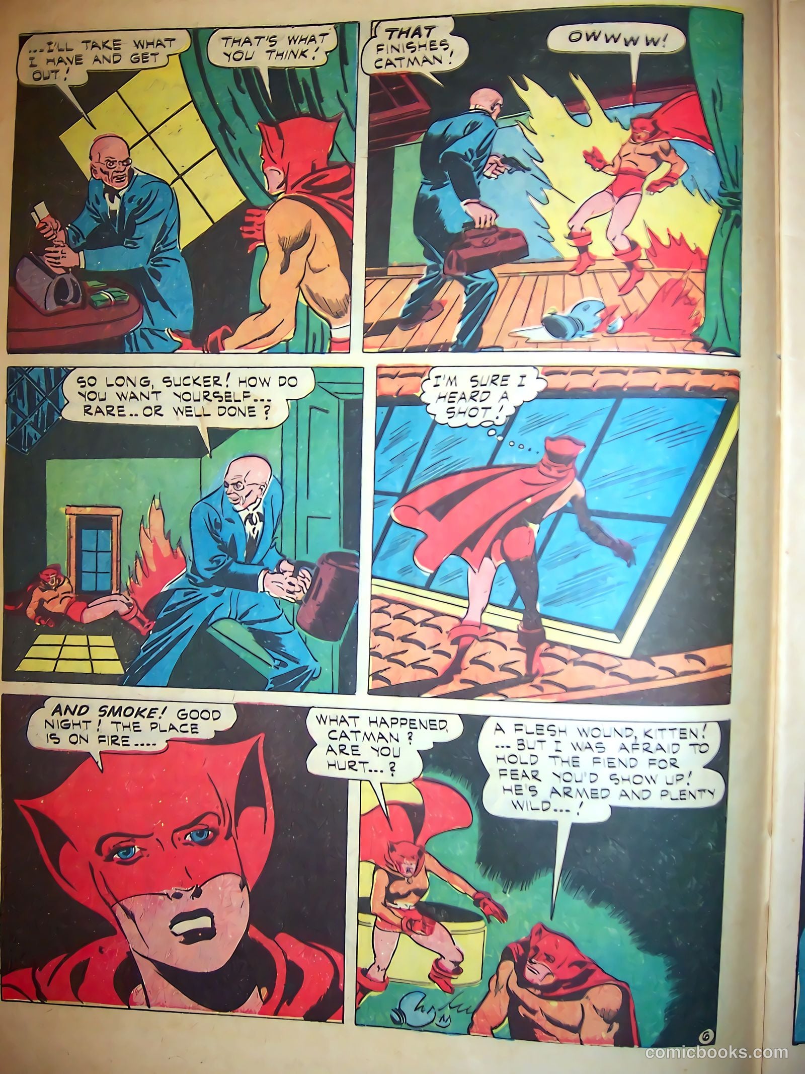 Cat-Man Comics #31 (1946) — page 7 of 45