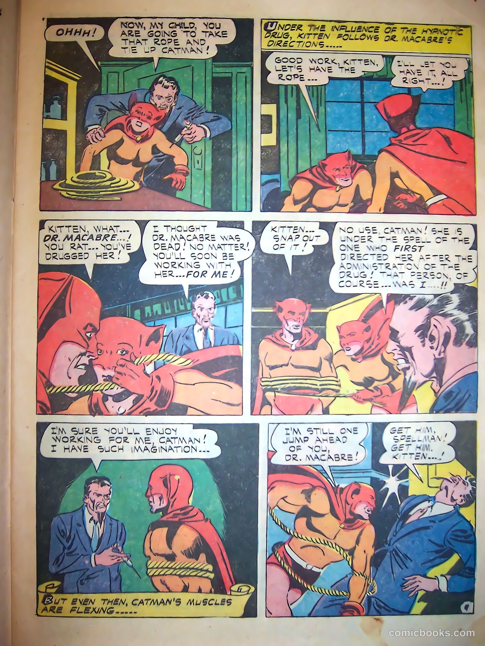 Cat-Man Comics #31 (1946) — page 10 of 45