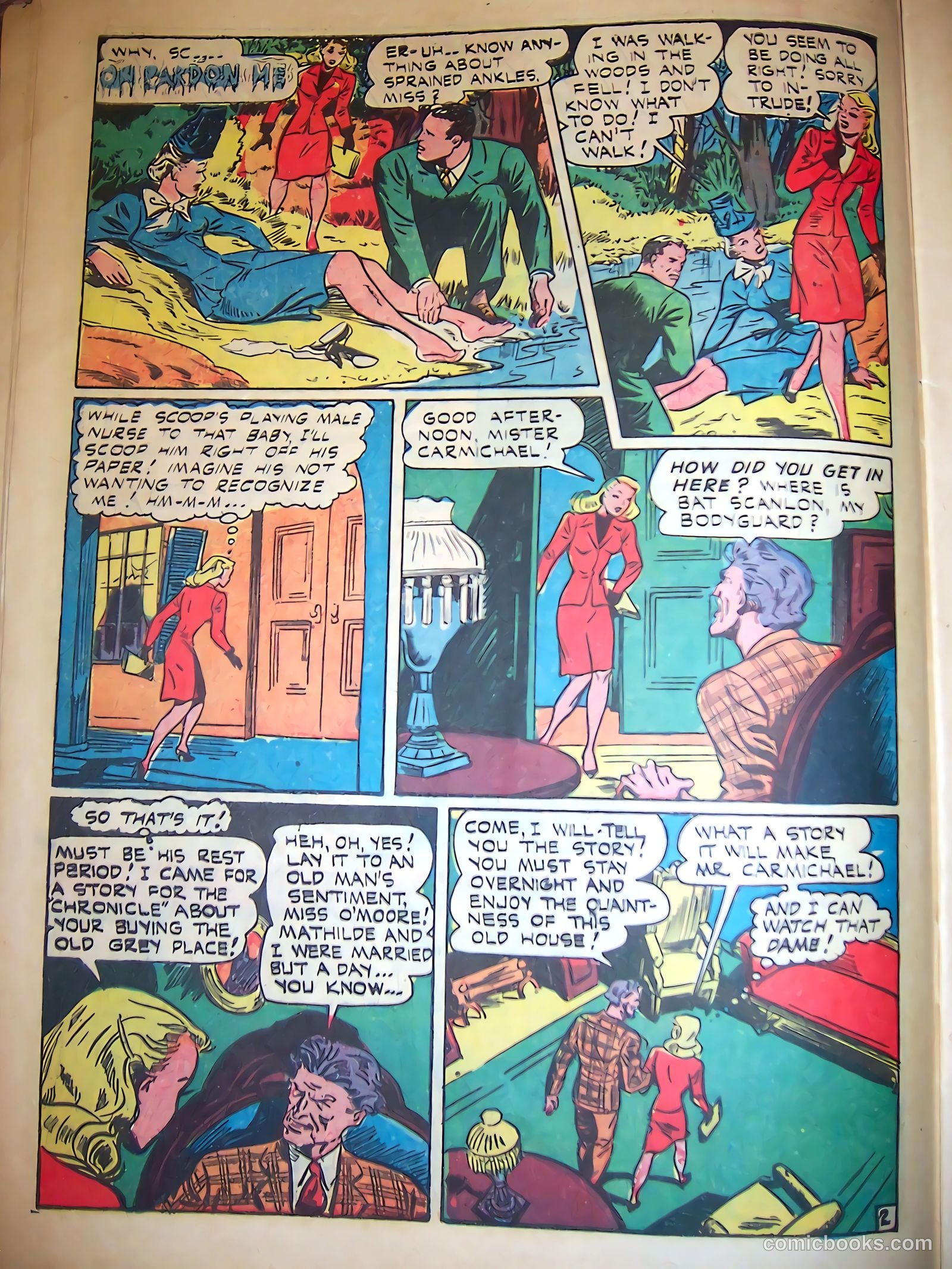 Cat-Man Comics #31 (1946) — page 13 of 45
