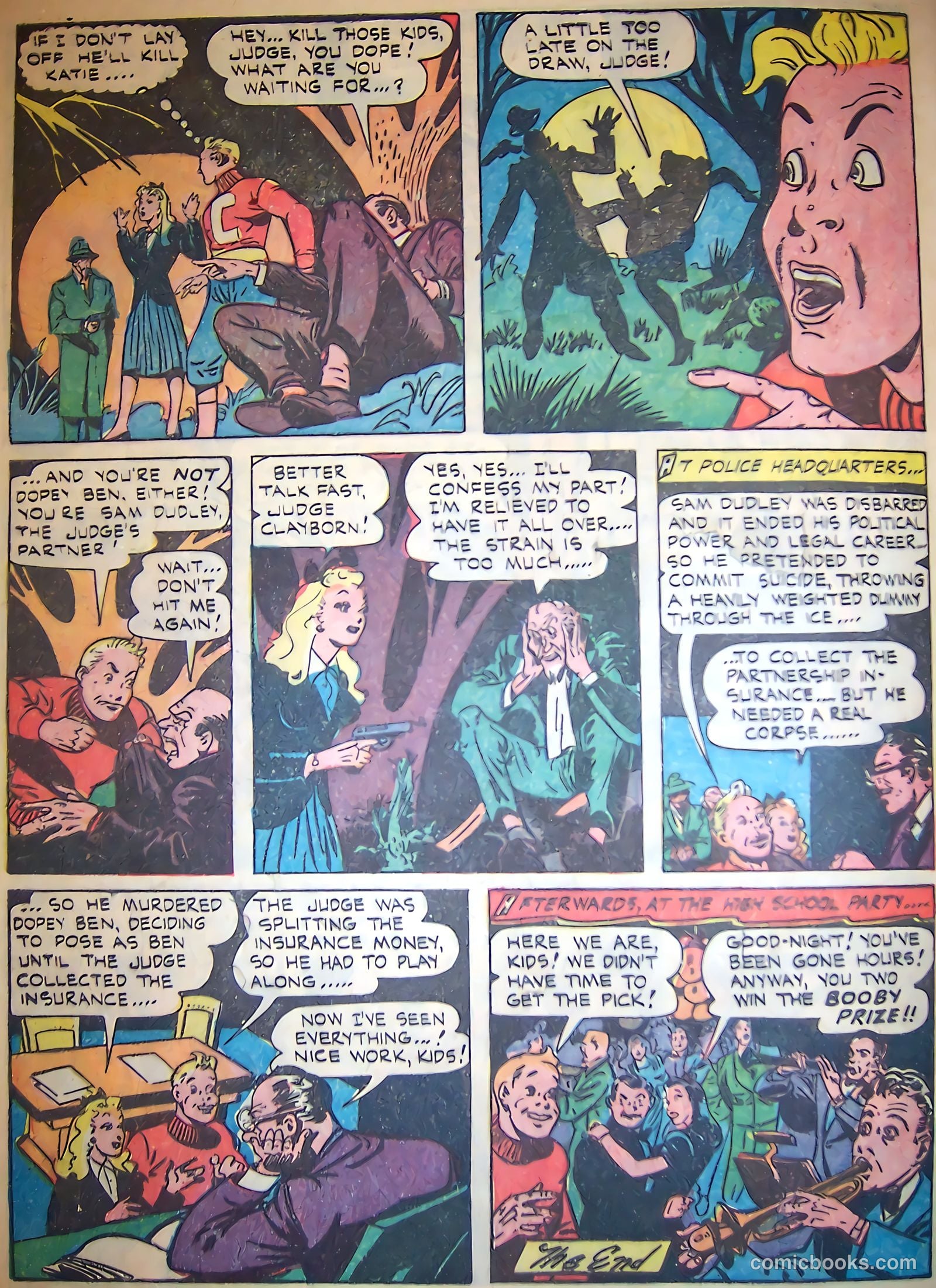 Cat-Man Comics #31 (1946) — page 45 of 45