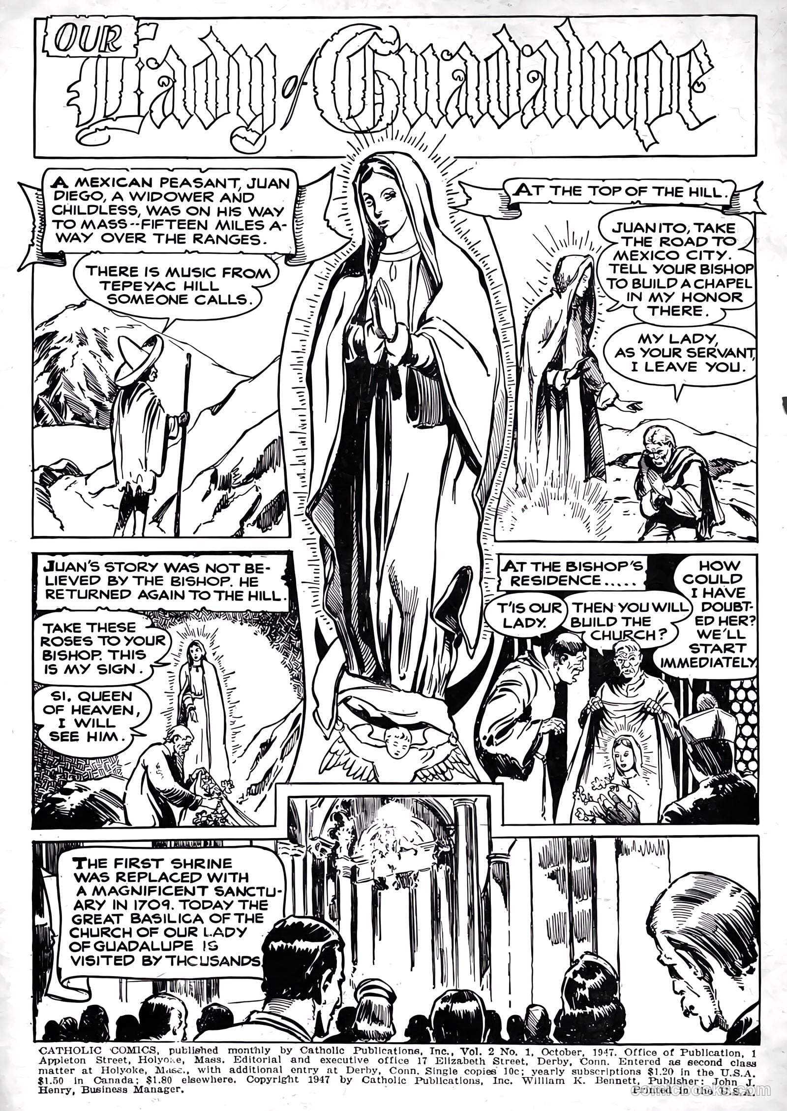 Catholic Comics #1 (1947) — page 2 of 36