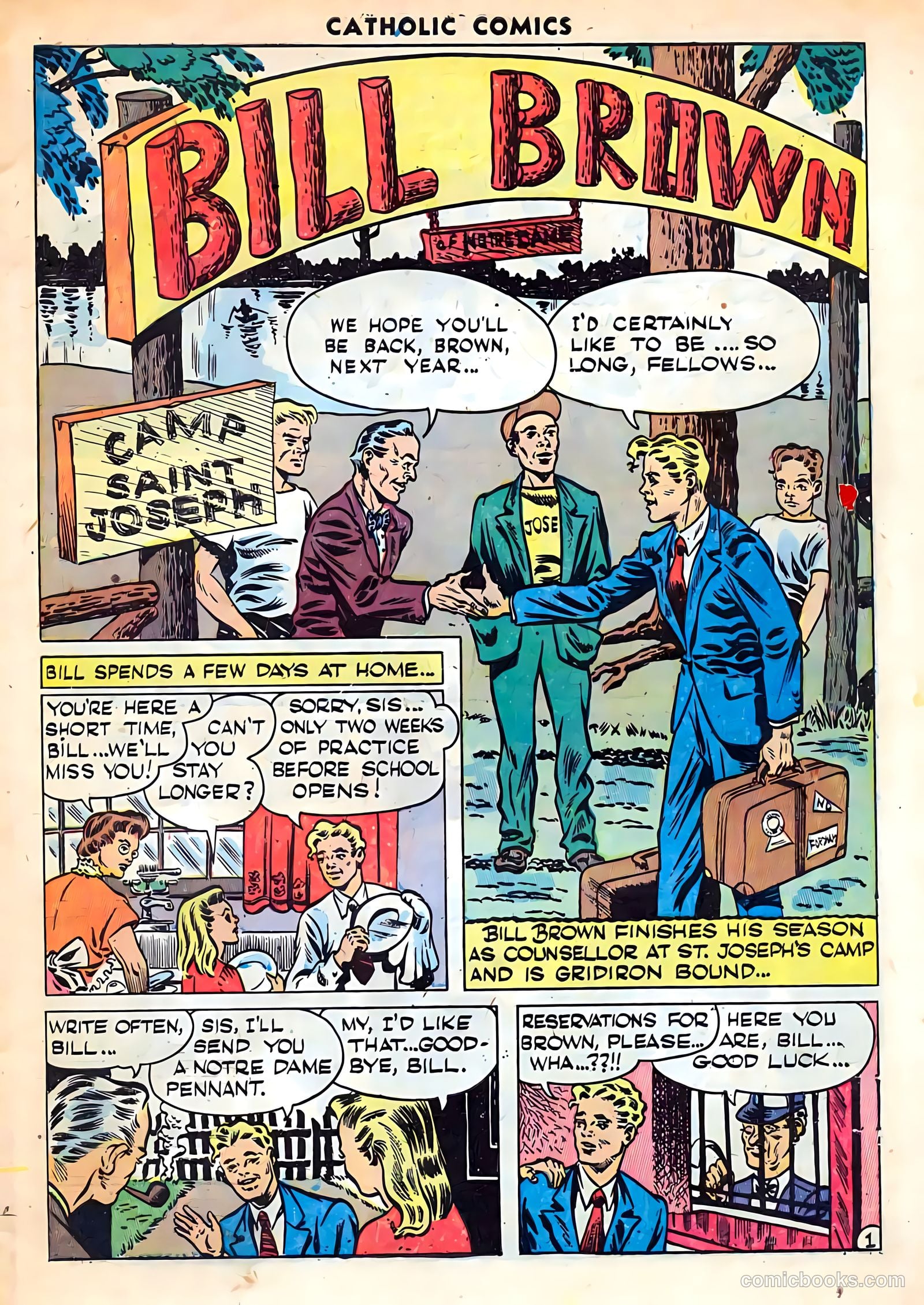 Catholic Comics #1 (1947) — page 3 of 36