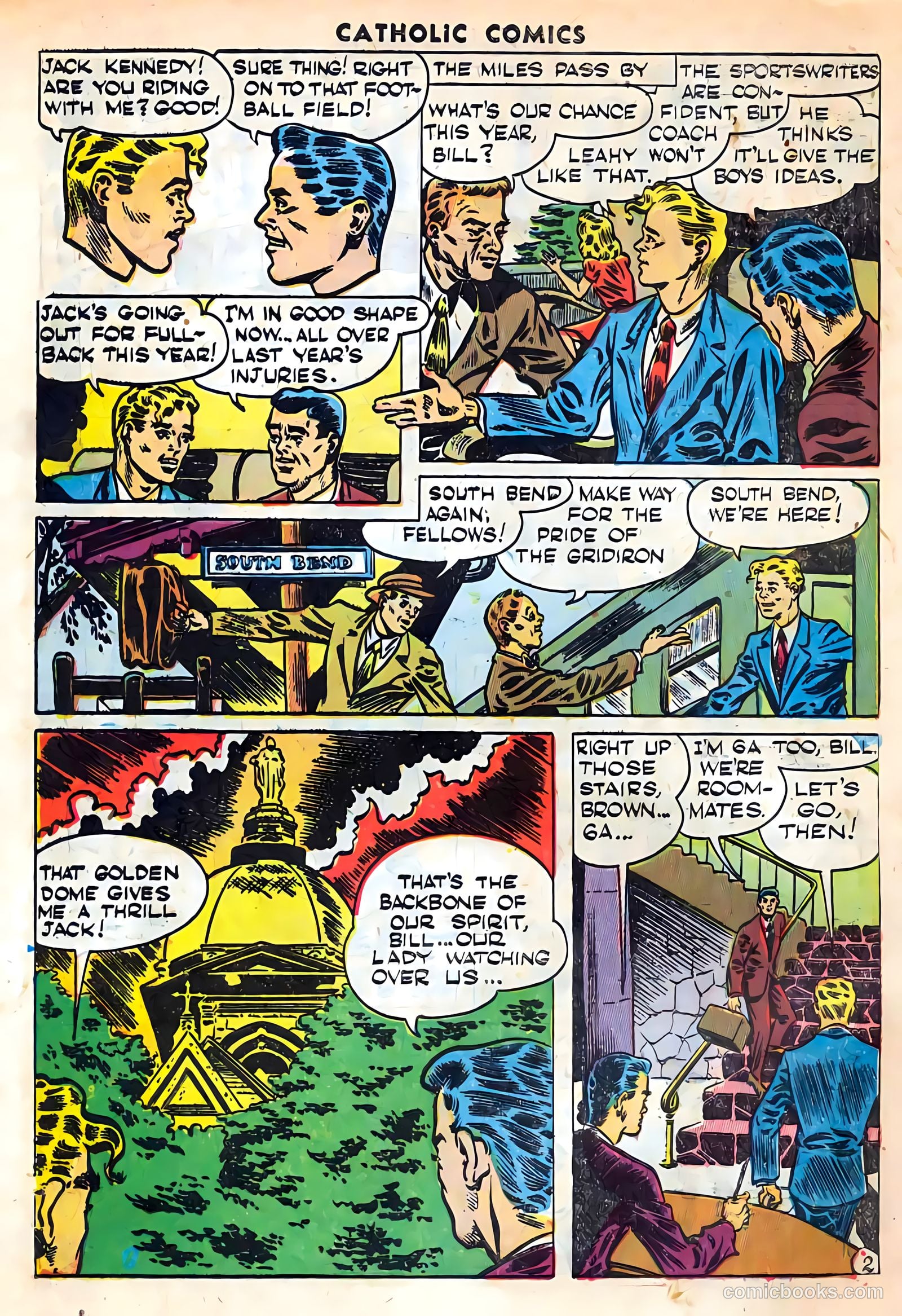 Catholic Comics #1 (1947) — page 4 of 36