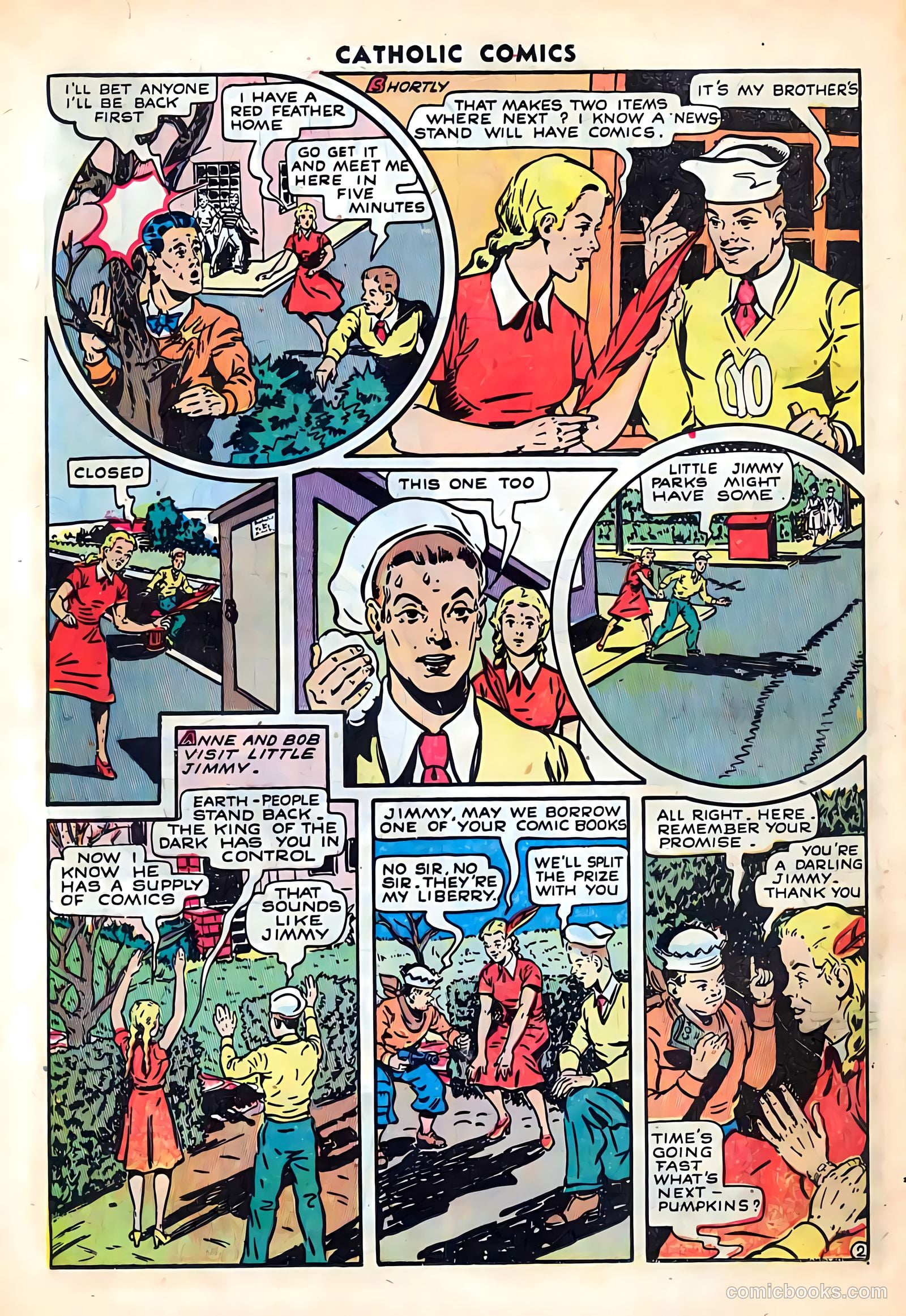Catholic Comics #1 (1947) — page 14 of 36