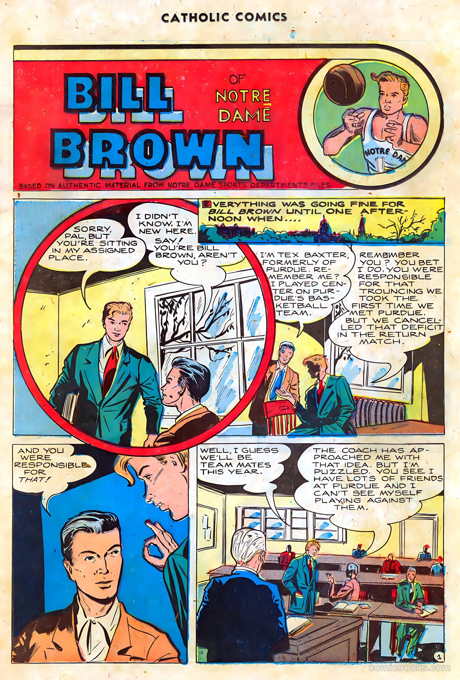 Catholic Comics #3 (1948) — page 3 of 35