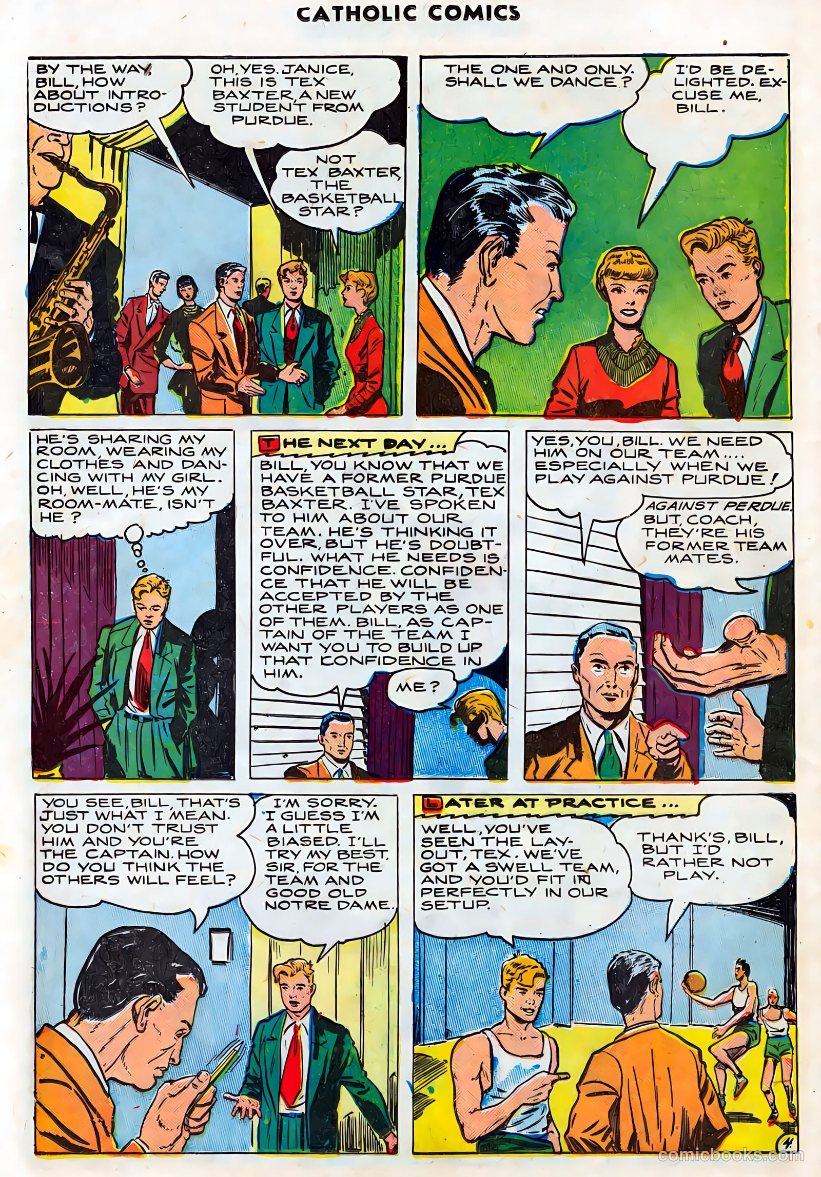 Catholic Comics #3 (1948) — page 6 of 35