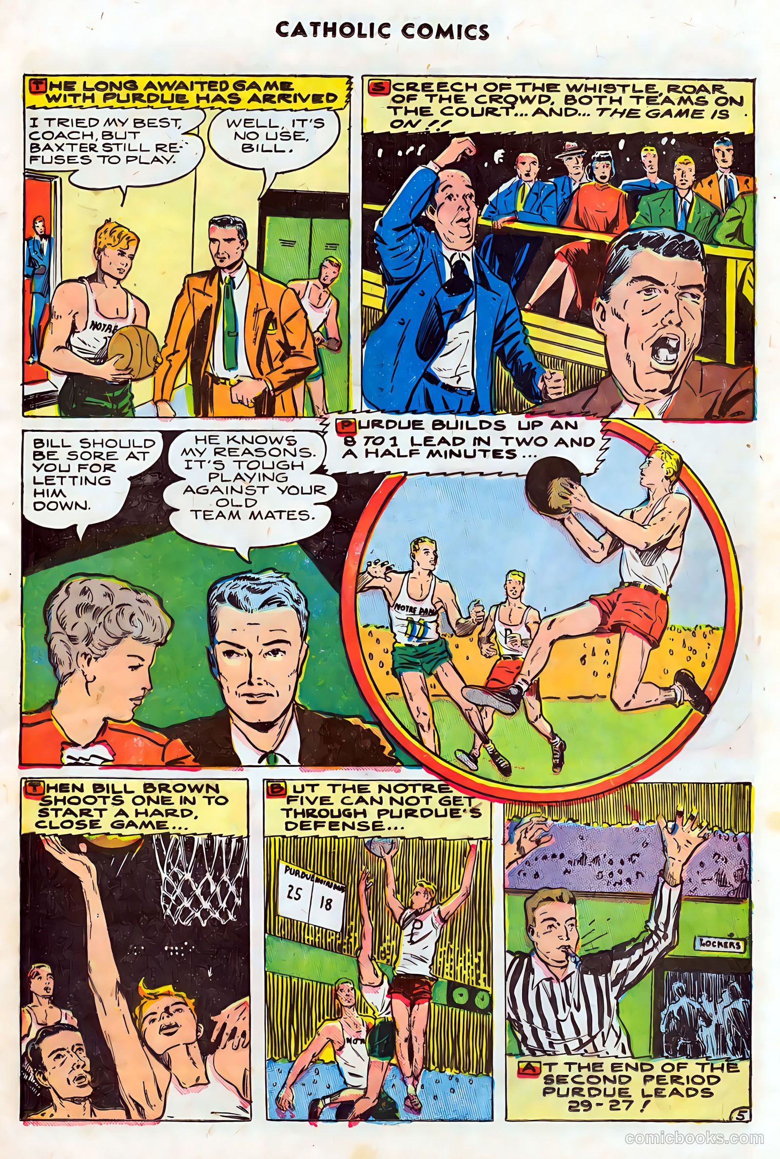 Catholic Comics #3 (1948) — page 7 of 35