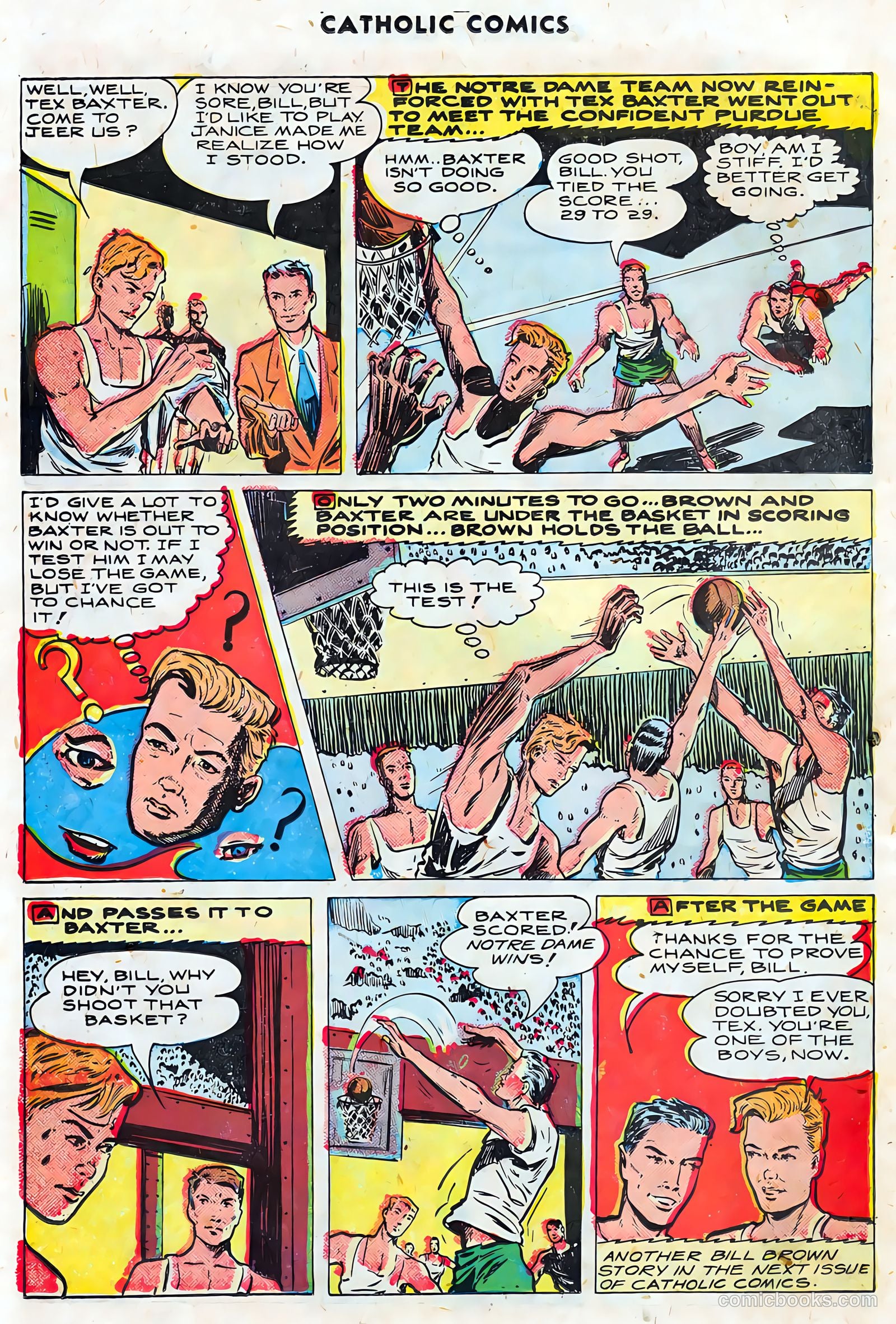 Catholic Comics #3 (1948) — page 8 of 35