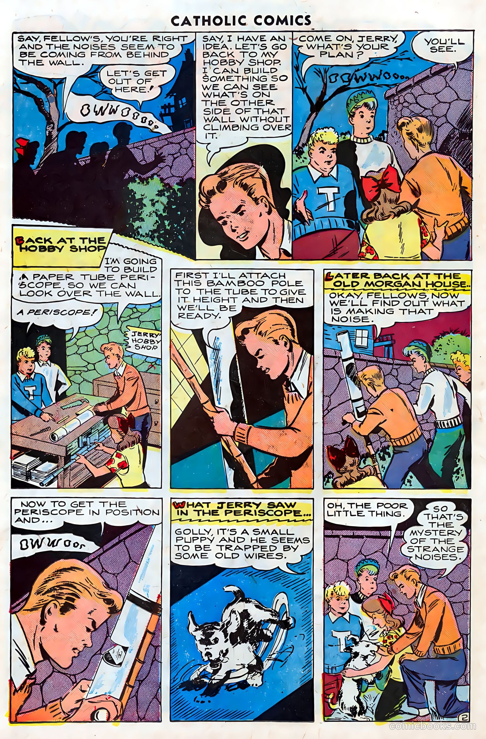 Catholic Comics #3 (1948) — page 10 of 35