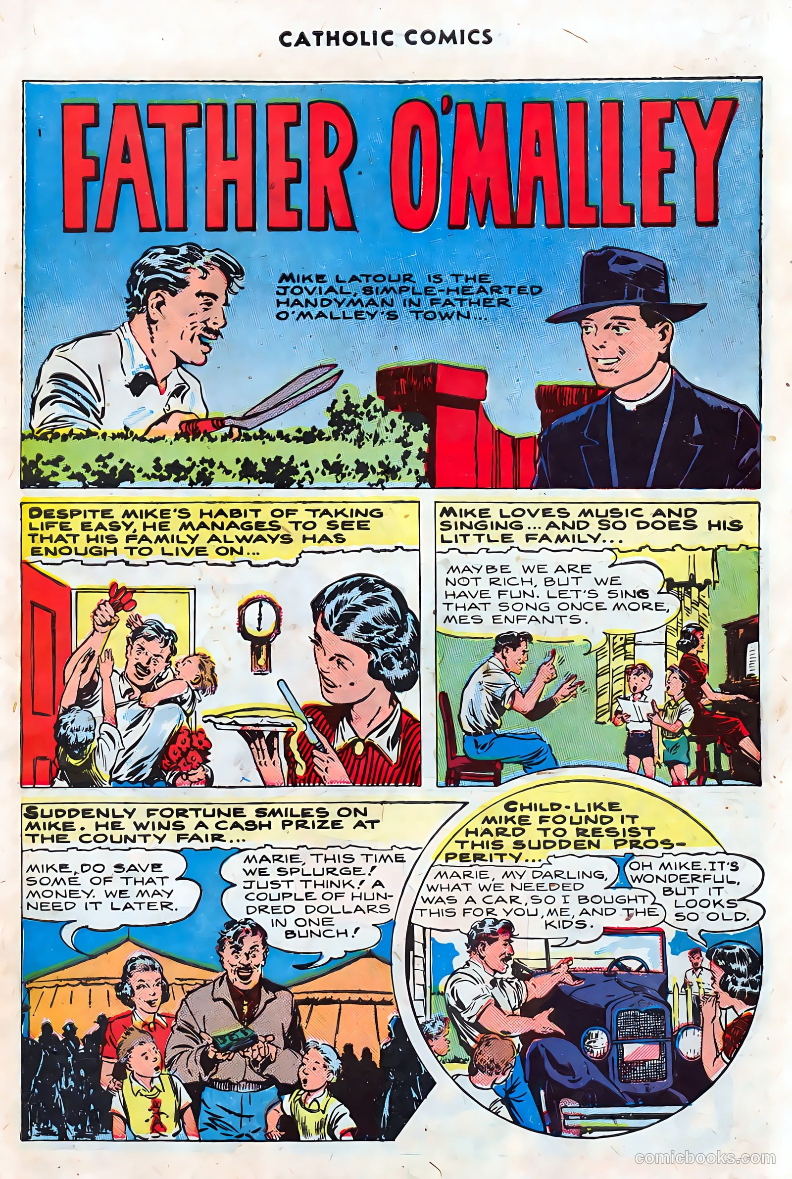 Catholic Comics #3 (1948) — page 11 of 35